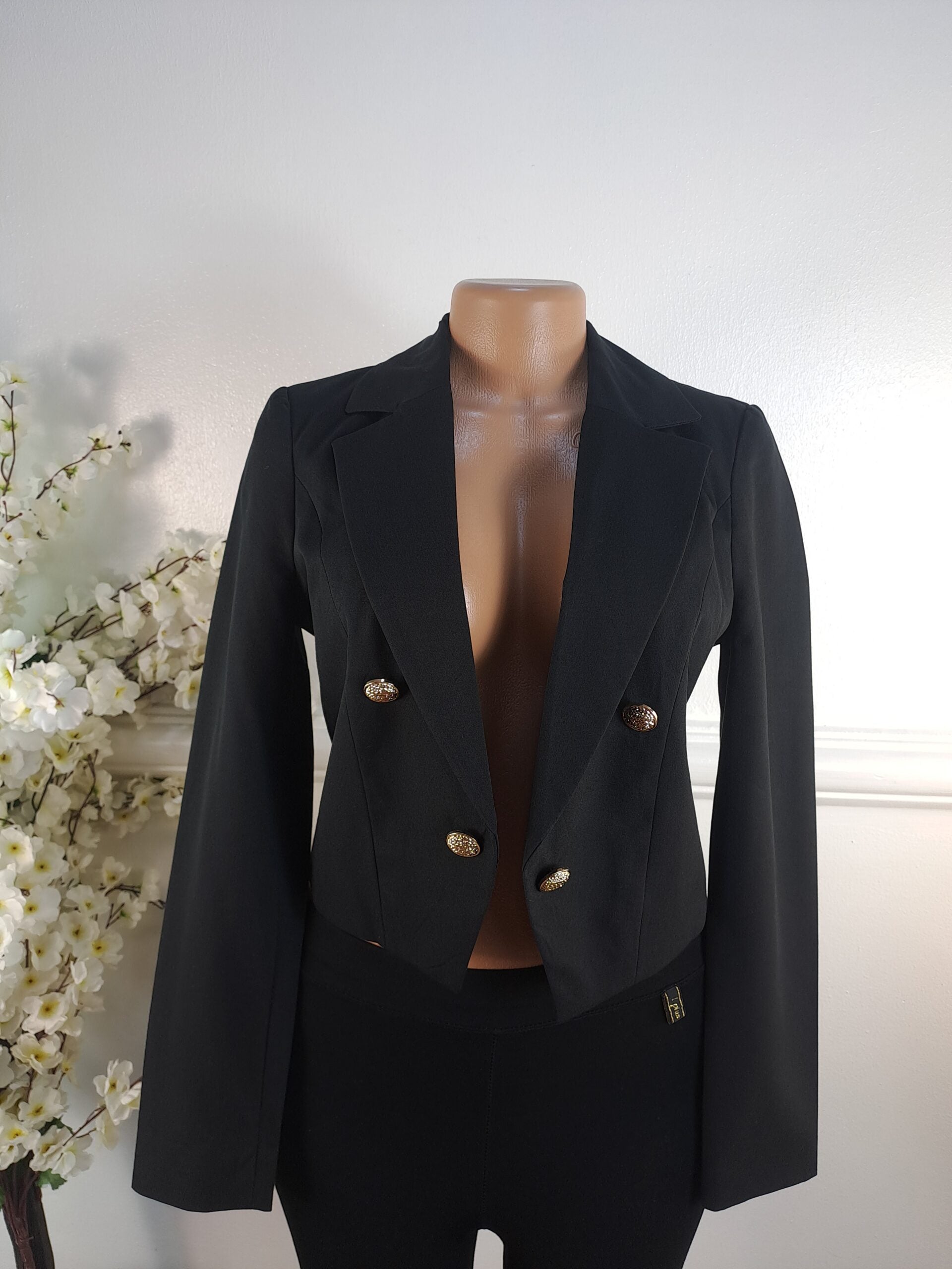 RIVER ISLAND UK SIZE 6 [LENGHT 17 INCHES, BLACK] image 0