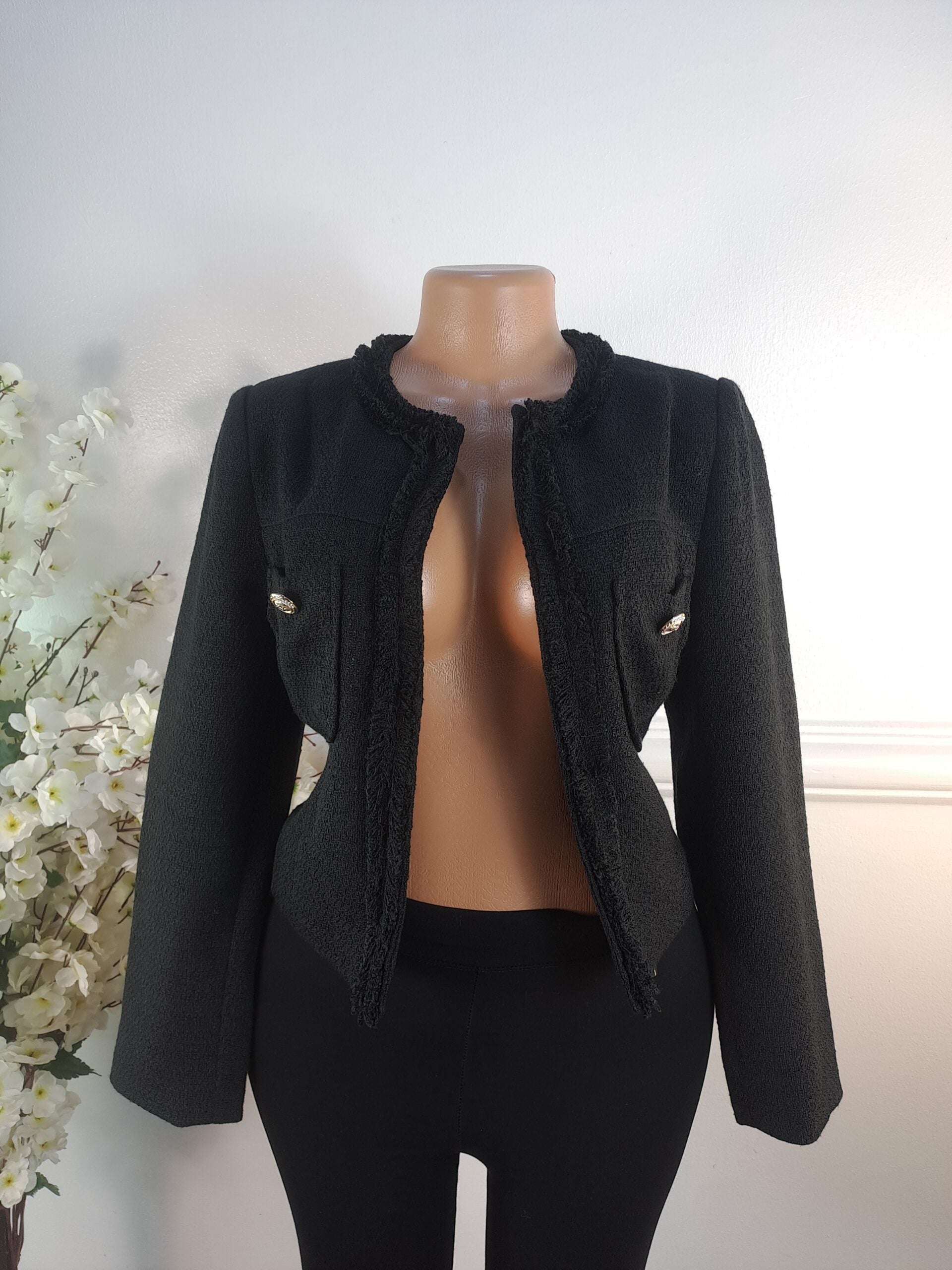 DEAR J. UK SIZE 12 [LENGTH 29 INCHES, BLACK] image 0