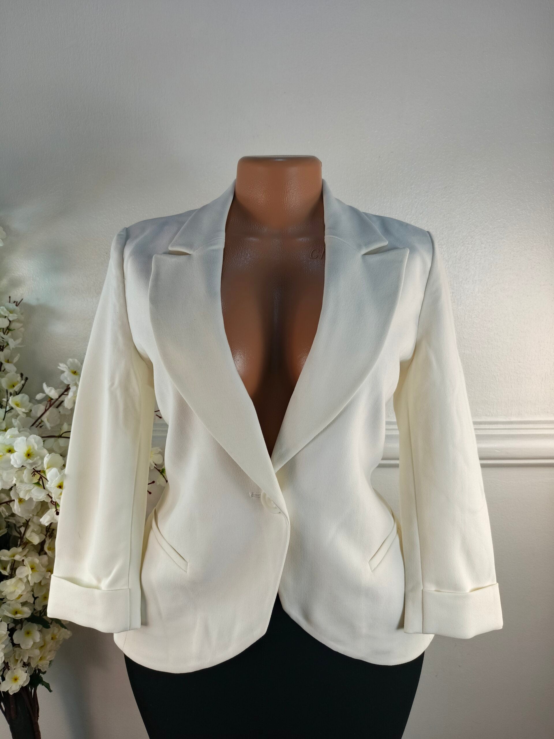 VILAN UK SIZE 10 [LENGHT 26 INCHES, WHITE] image 0