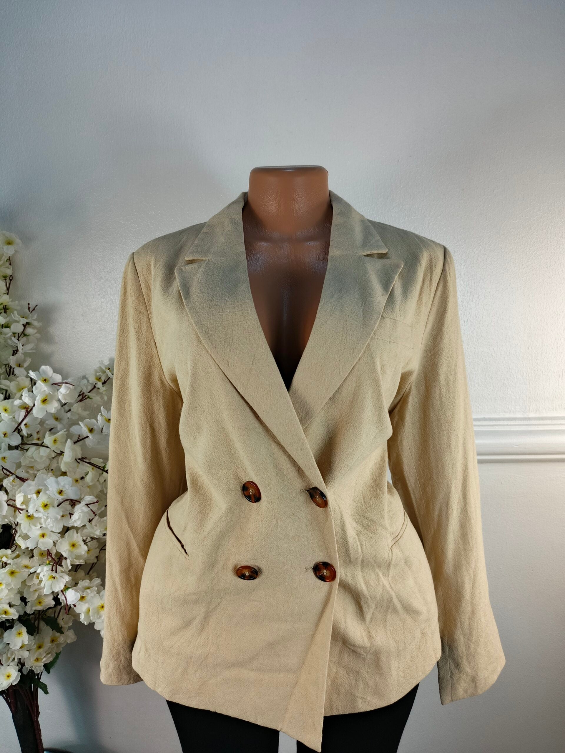 NEXT TAILORING UK SIZE 12 [LENGHT 28 INCHES, BROWN] image 0