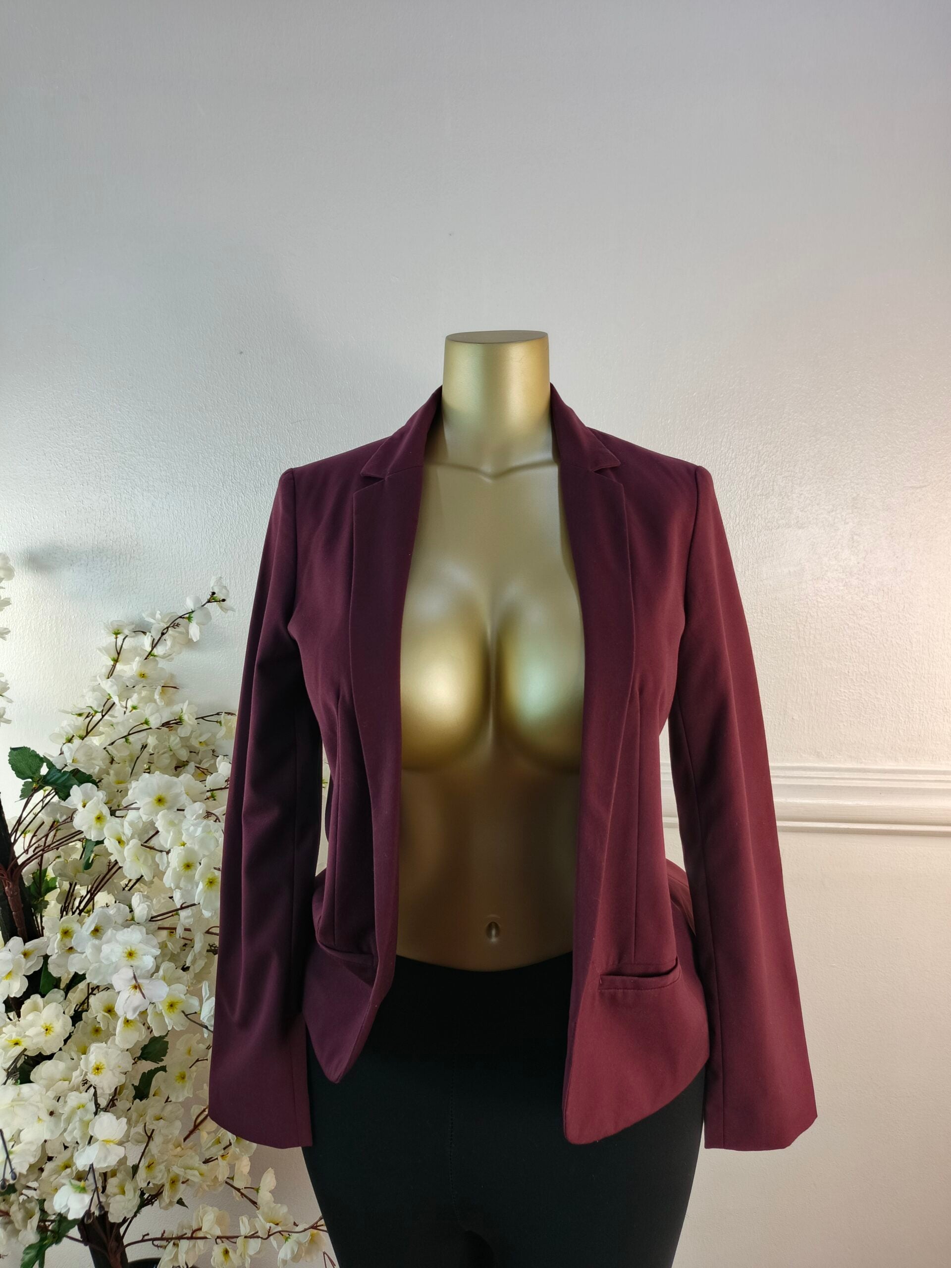 ESSENCE UK SIZE 8 [LENGTH 25 INCHES, WINE] image 0