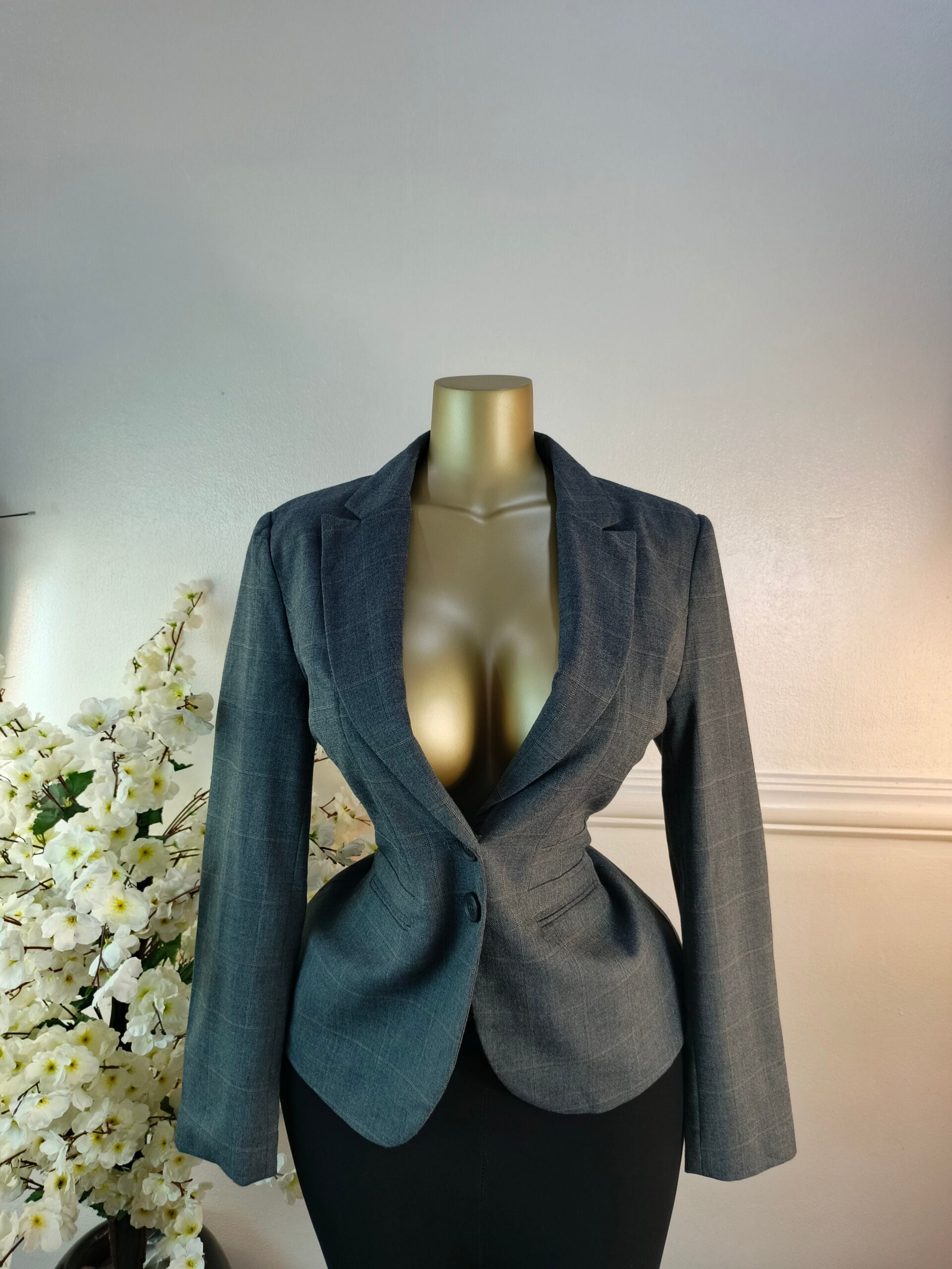 NEXT UK SIZE 10 [LENGTH 27 INCHES, GREY] image 0