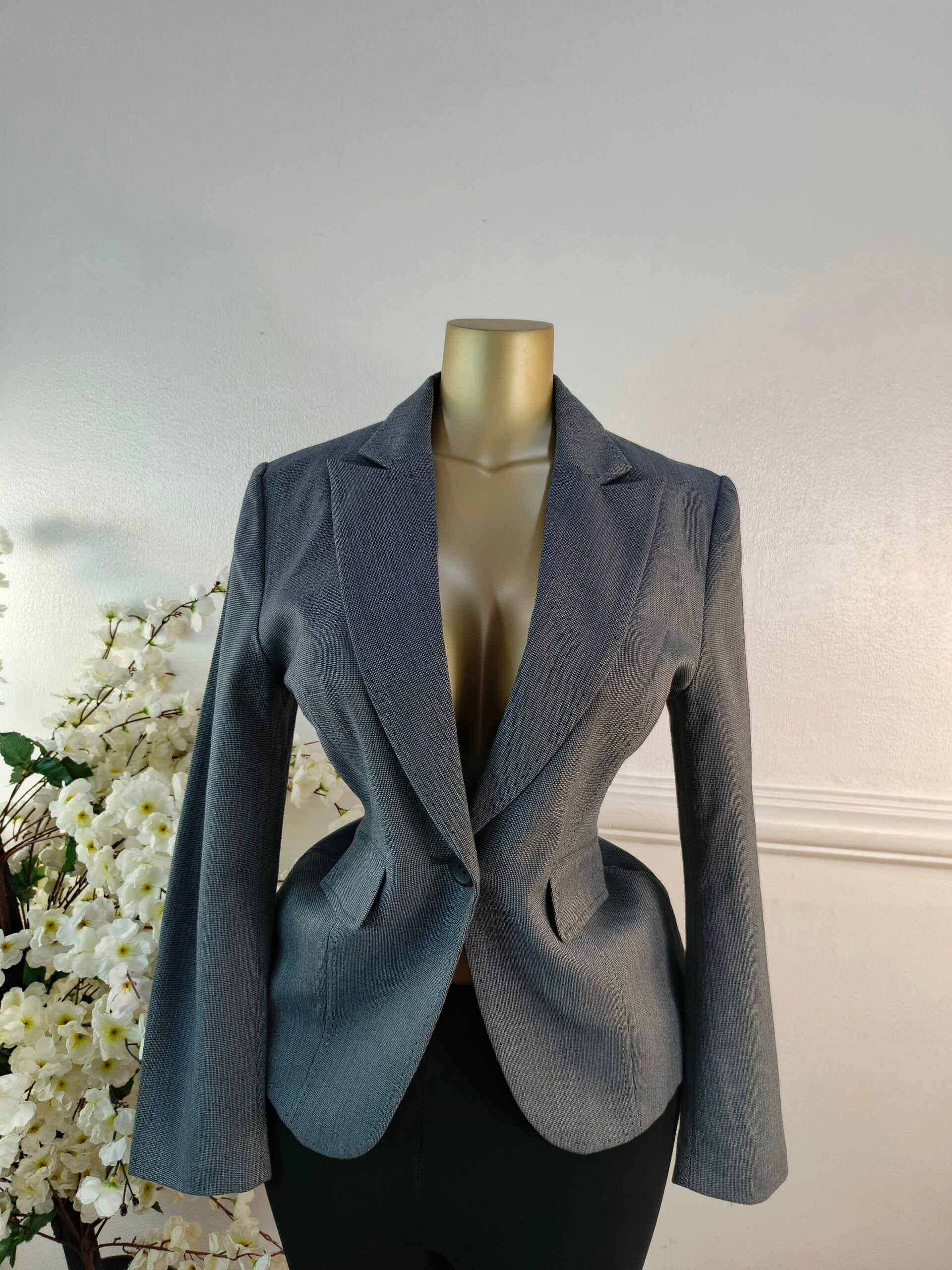 NEXT UK SIZE 10 [LENGTH 27 INCHES, GREY] image 0