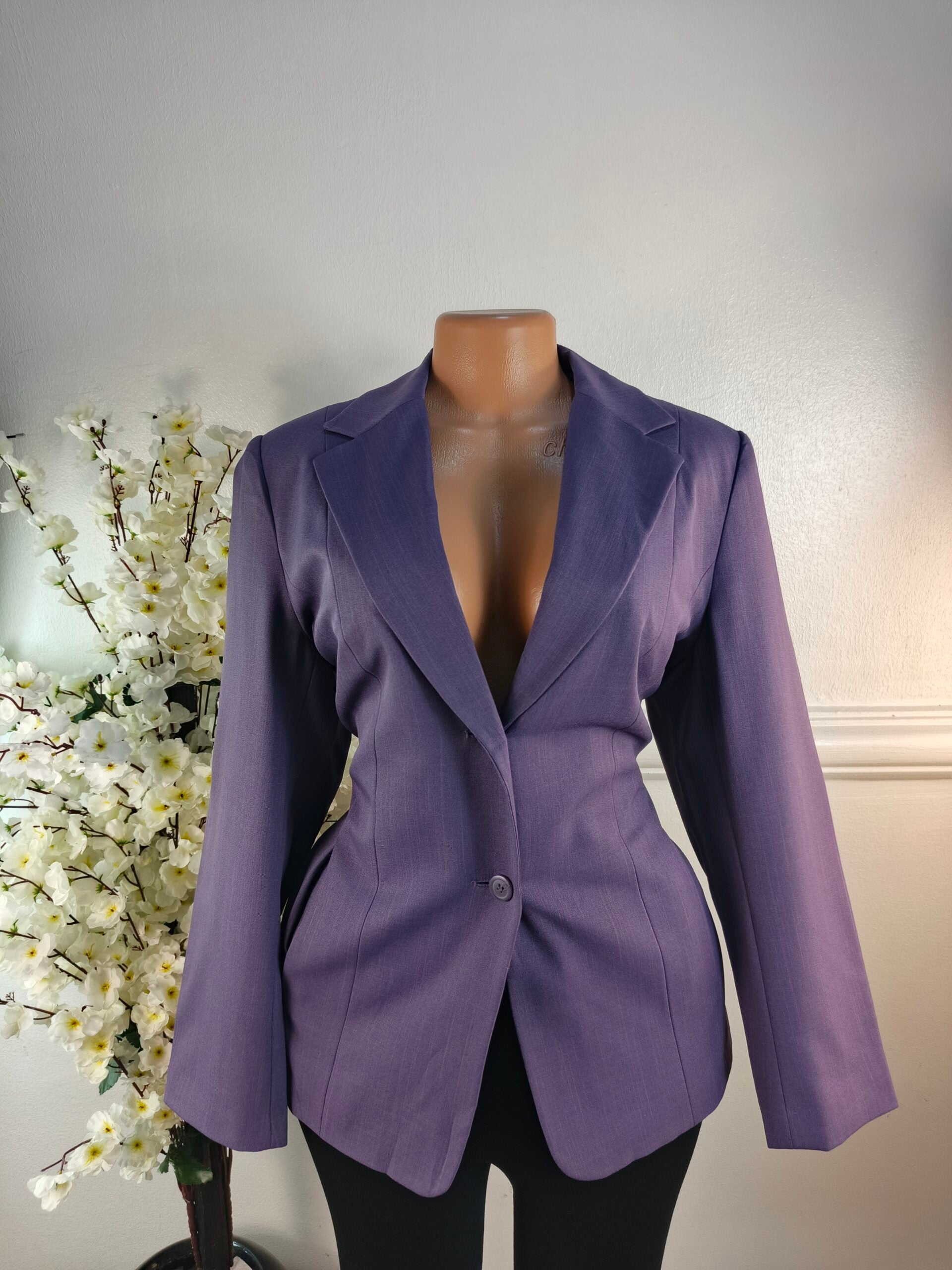 GEORGE ESSENTIALS UK SIZE 12 [LENGTH 29 INCHES, PURPLE] image 0