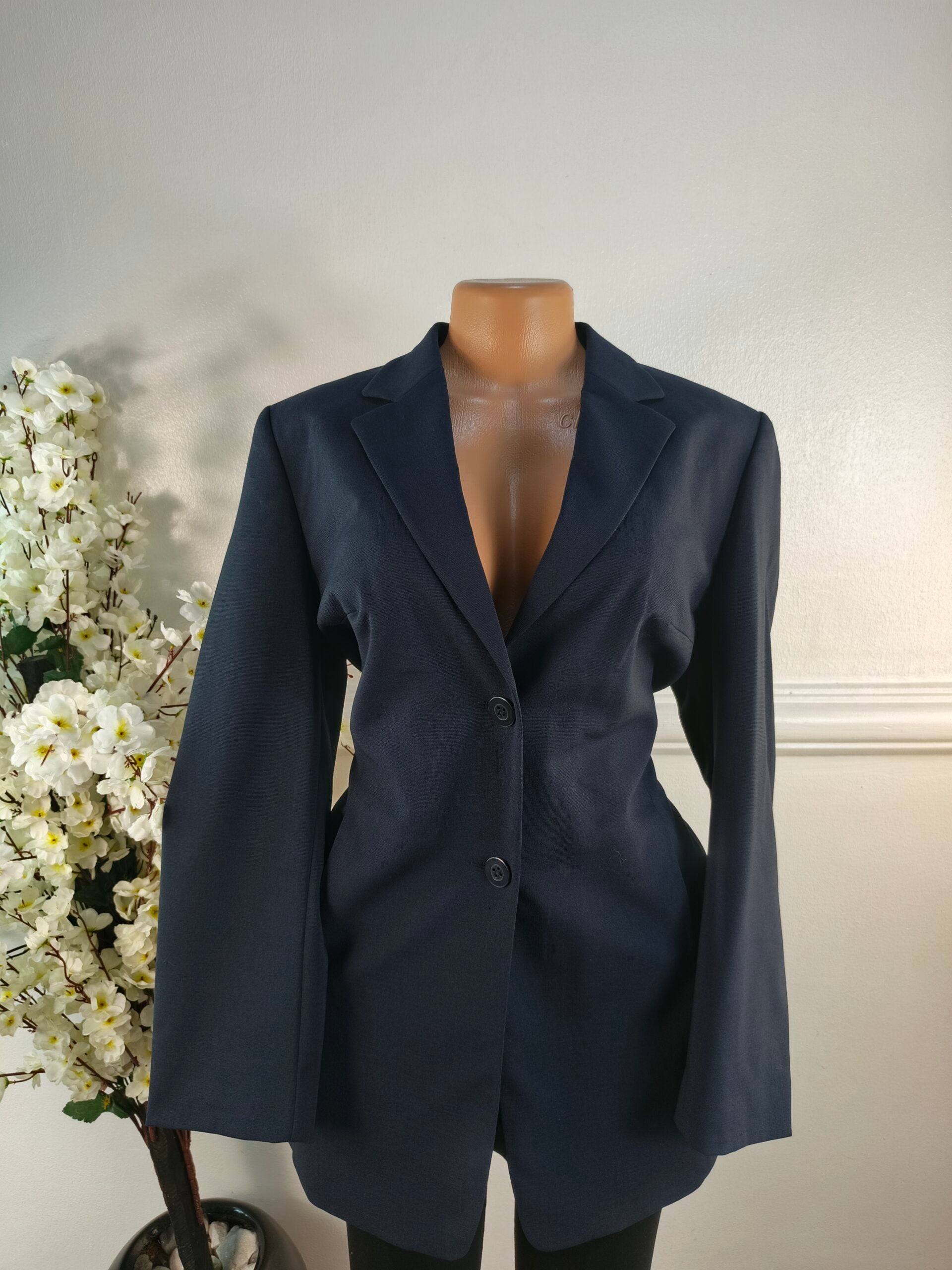 BLAZER UK SIZE 12 [LENGHT 31 INCHES, NAVY BLUE] image 0