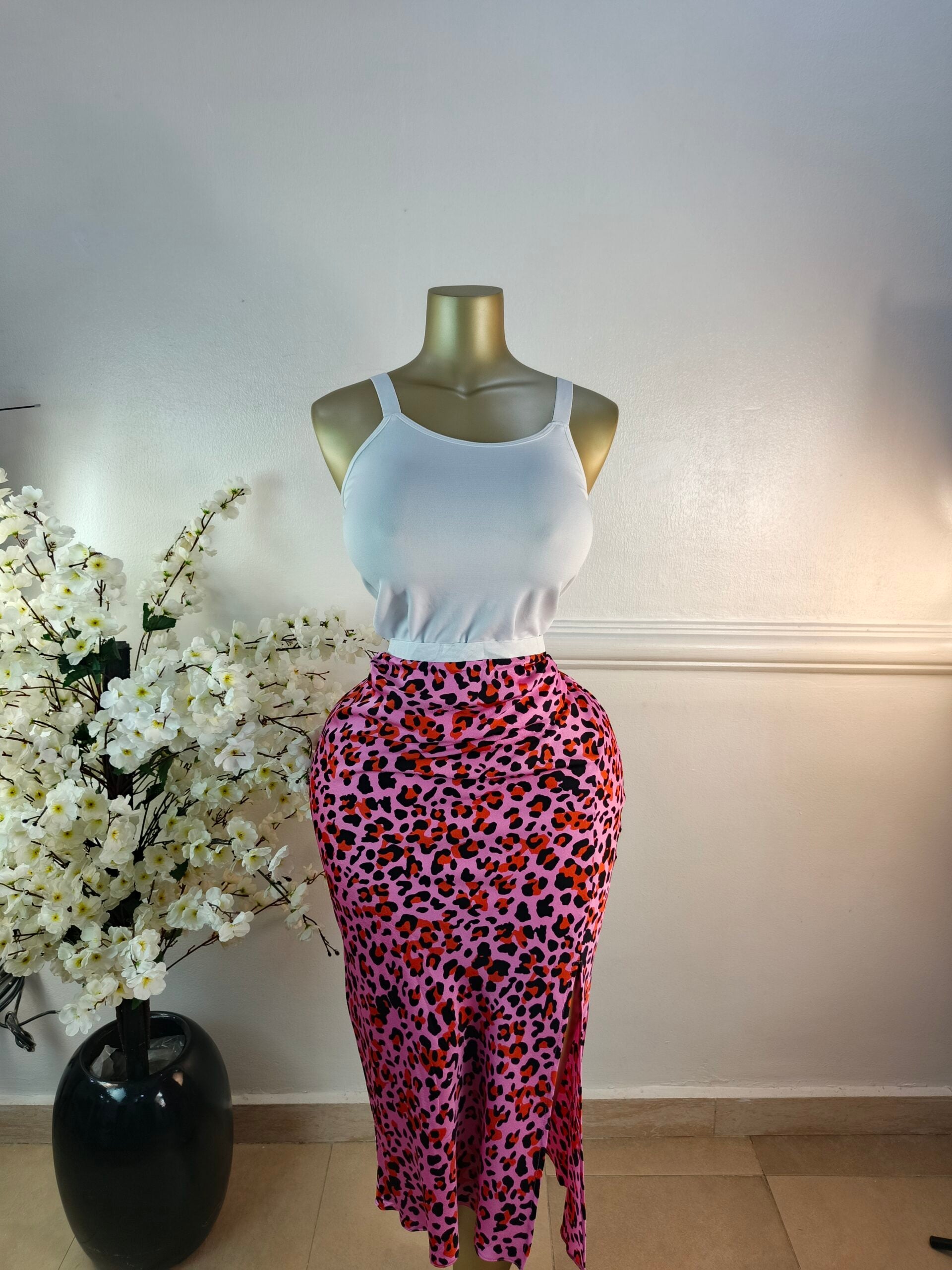 DUNNES UK SIZE 14 [LENGTH 35 INCHES, PURPLE] image 0