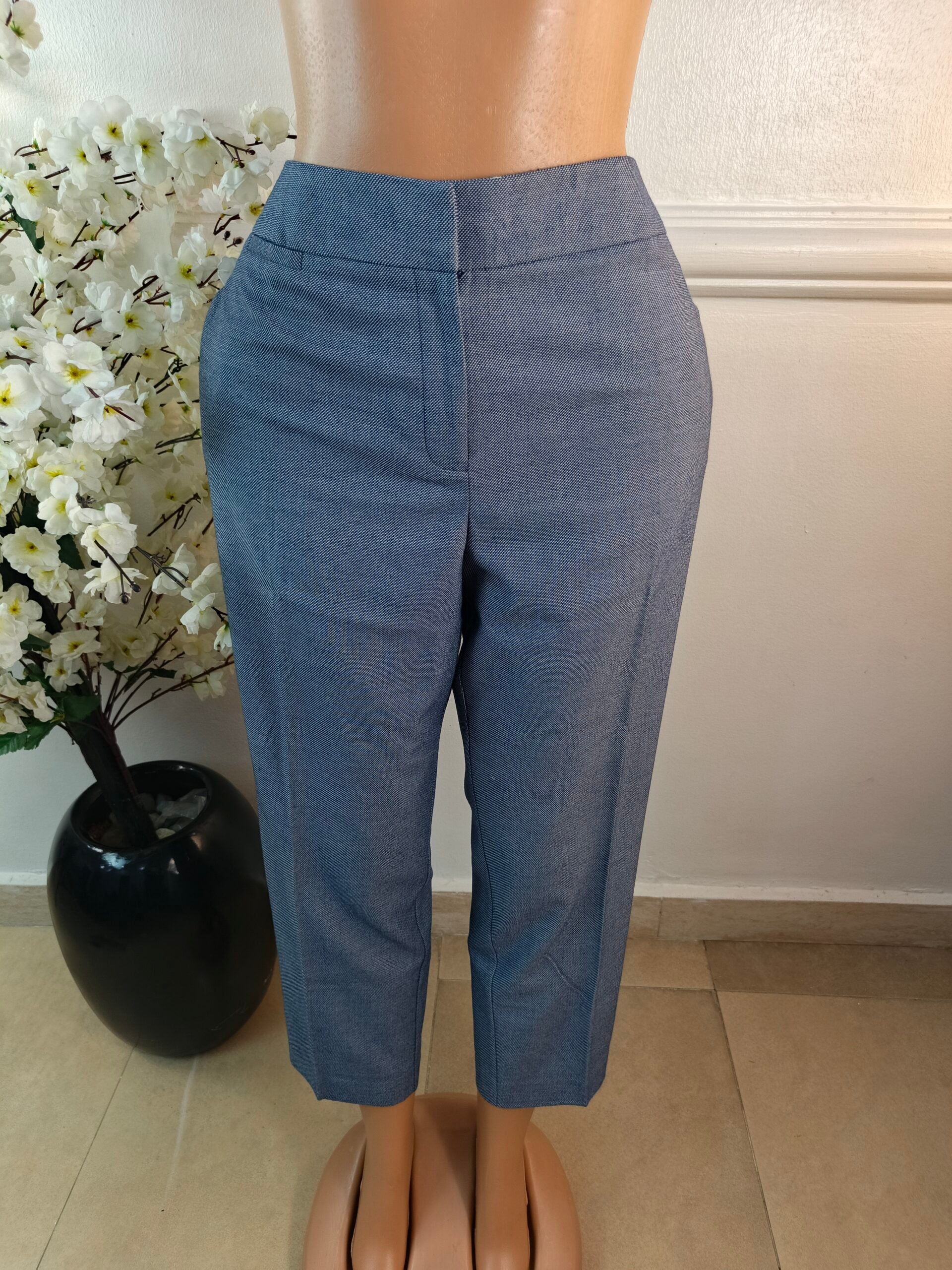 BONMARCHE UK SIZE 20 [LENGTH 38 INCHES, BLUE] image 0