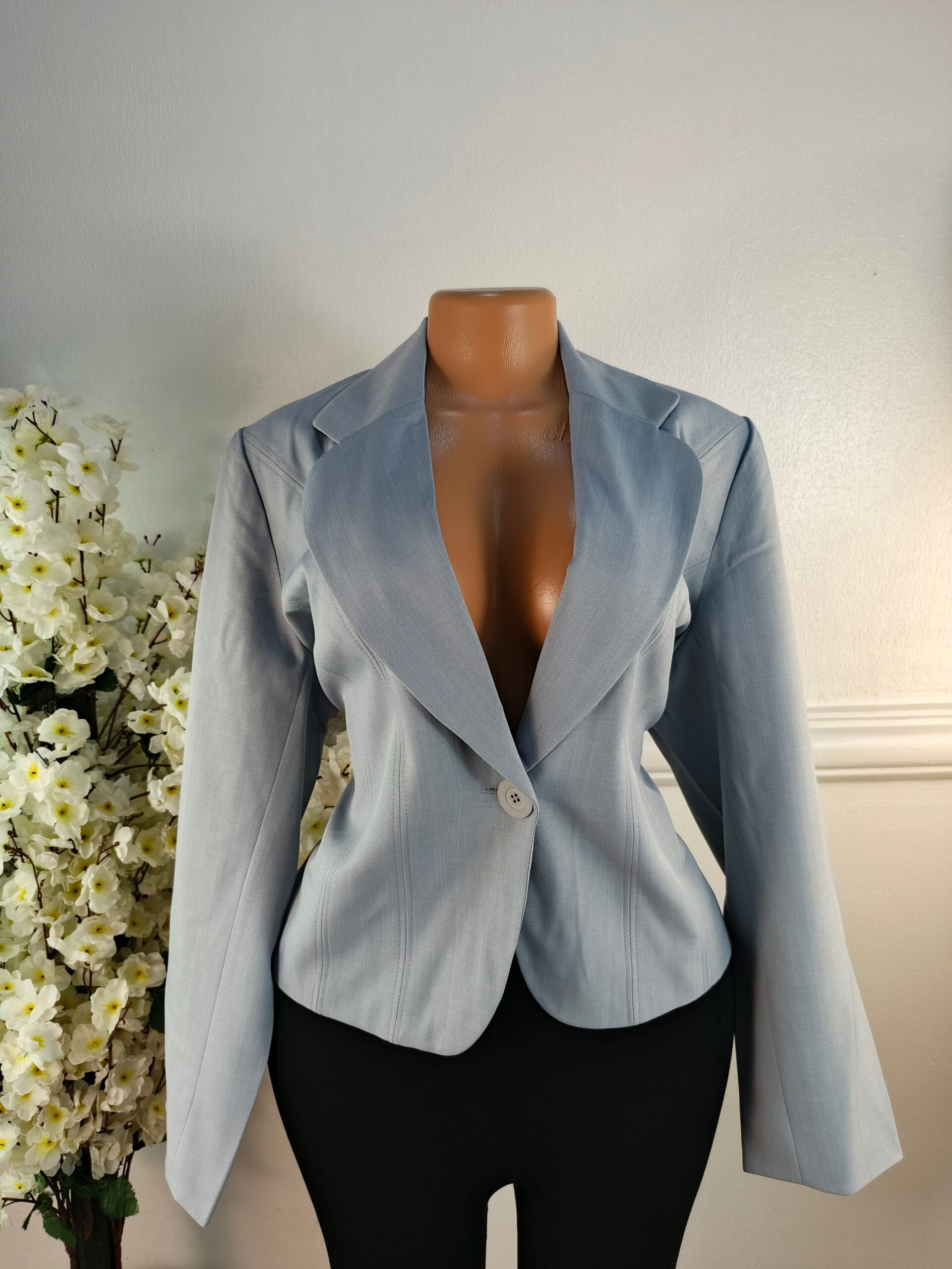 MARK &amp; SPENCER UK SIZE 18 [LENGTH 23 INCHES, SKY BLUE] image 0