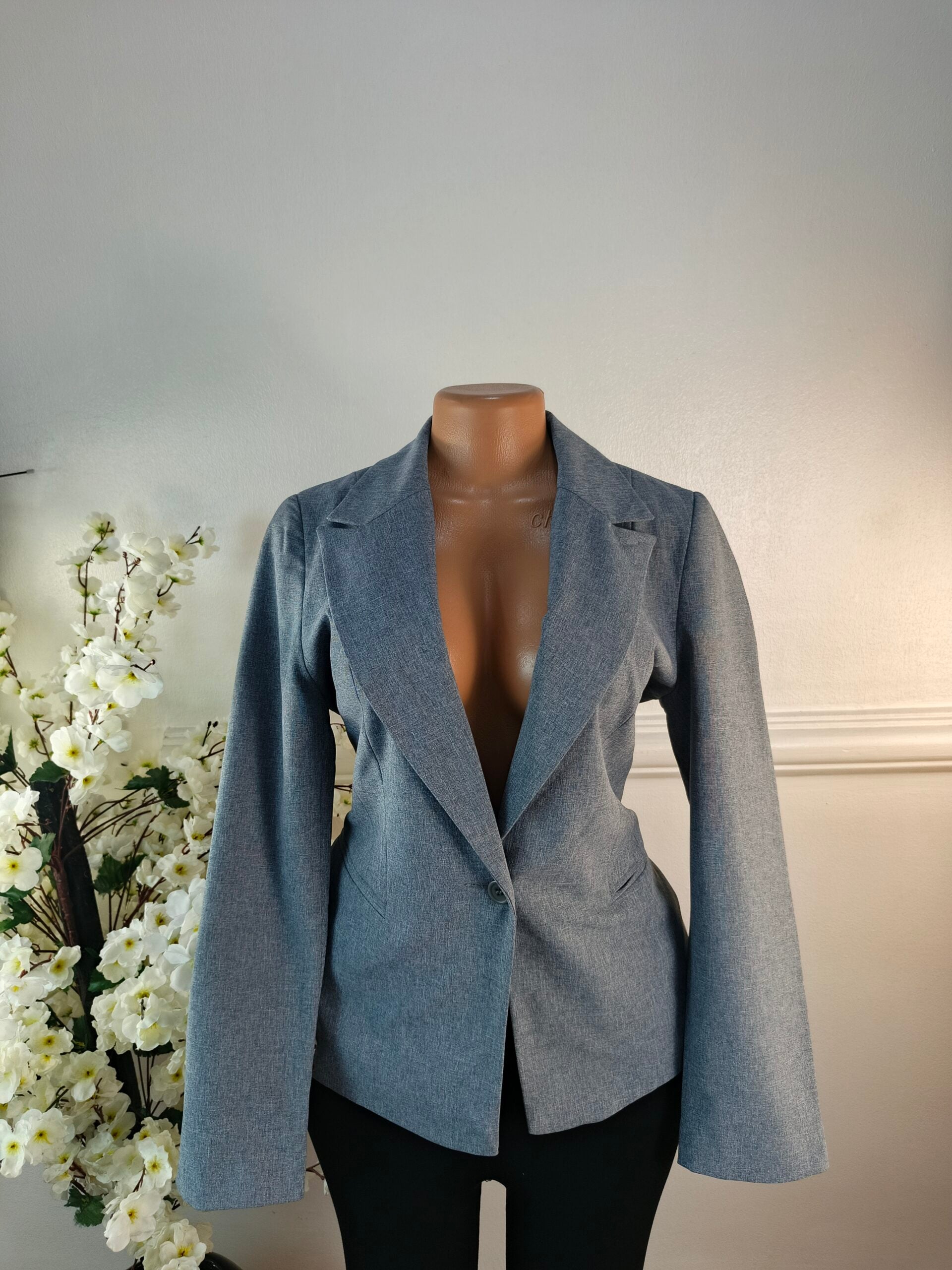 NL COLLECTION UK SIZE 10 [LENGTH 25 INCHES, GREY] image 0