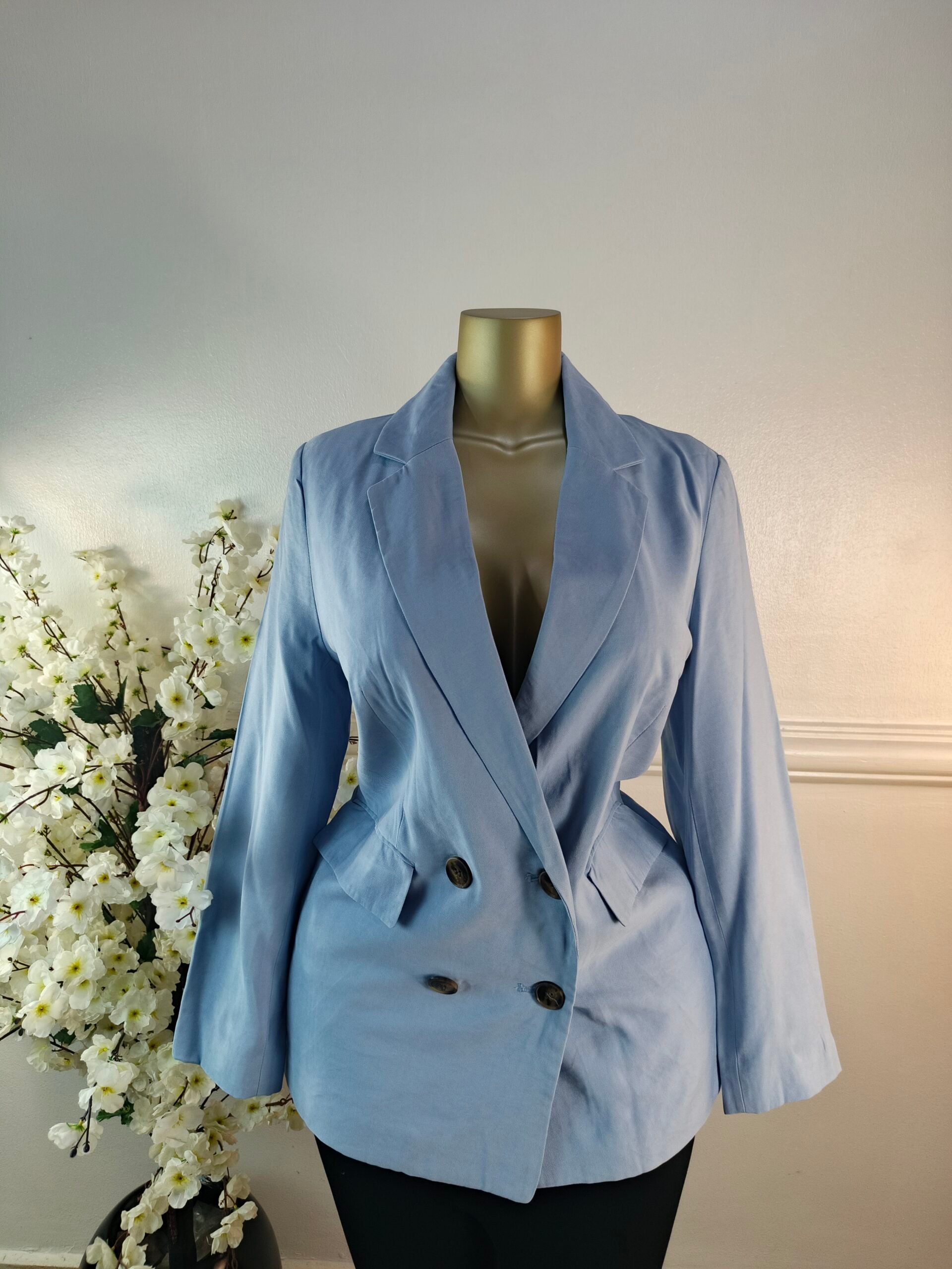 ATMOSPHERE UK SIZE 12 [LENGTH 30 INCHES, SKY BLUE] image 0