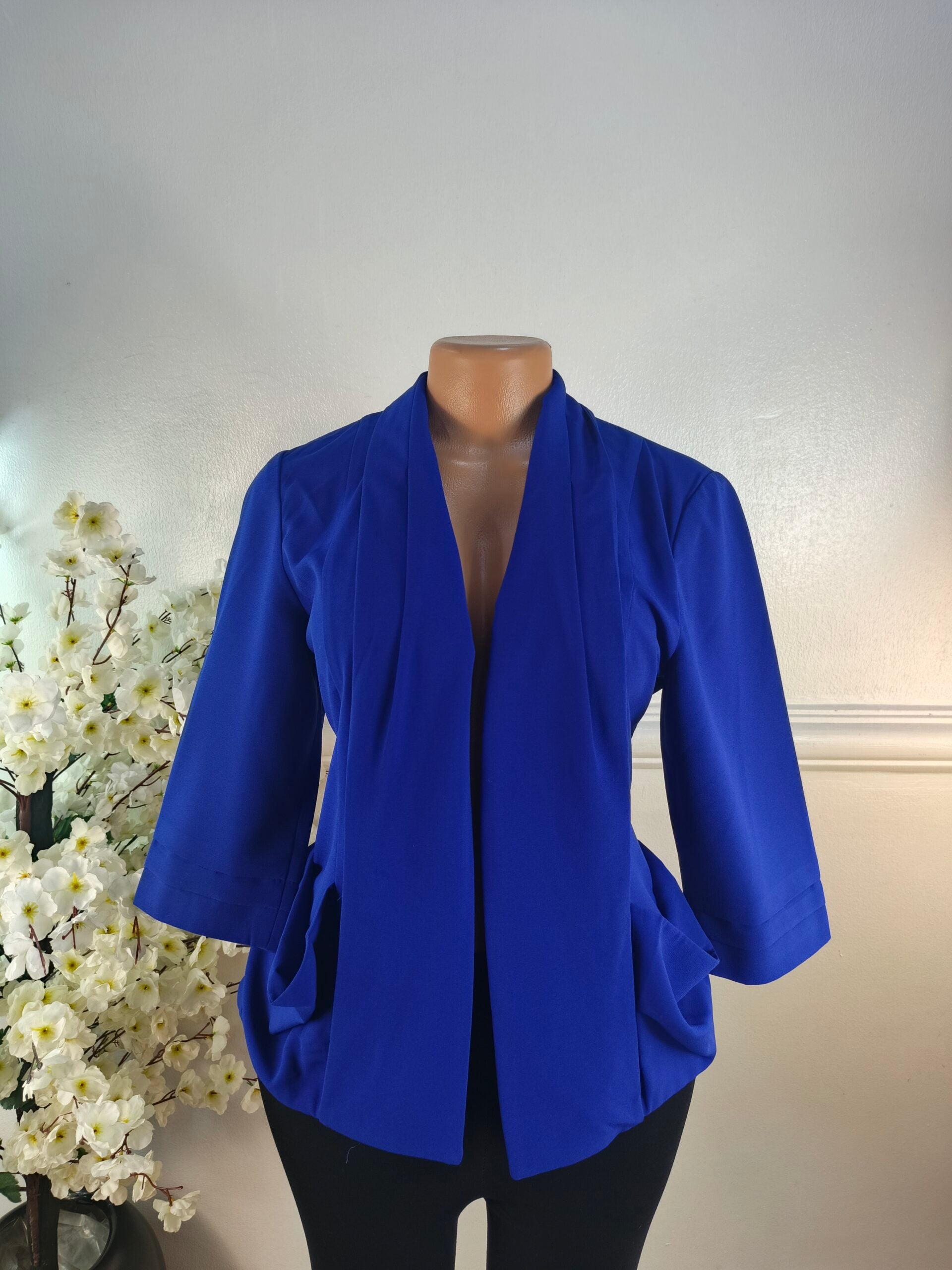 PER UNA UK SIZE 10 [LENGTH 25 INCHES, BLUE] image 0