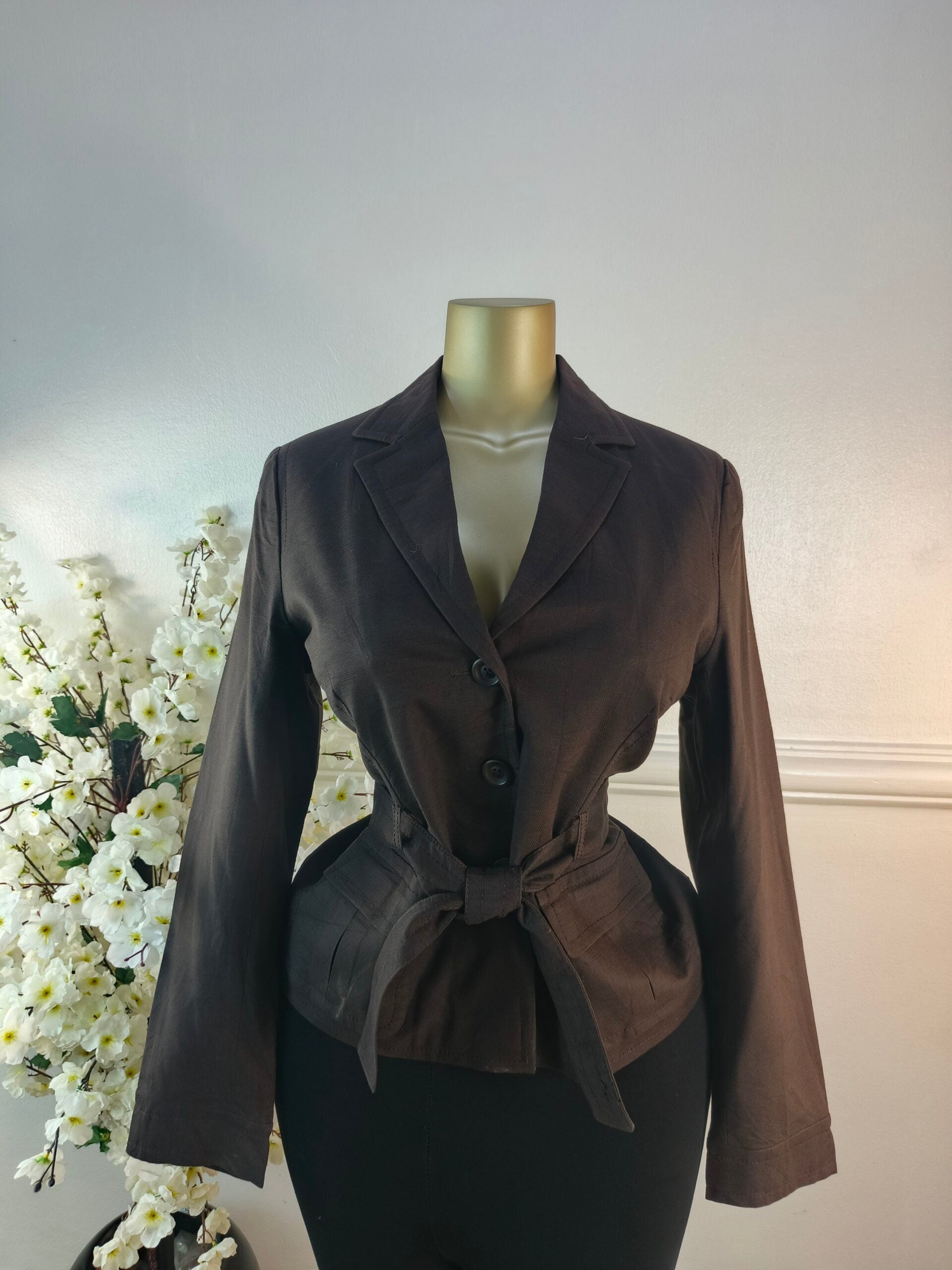 MONSOON UK SIZE 14 [LENGTH 25 INCHES, DEEP BROWN] image 0