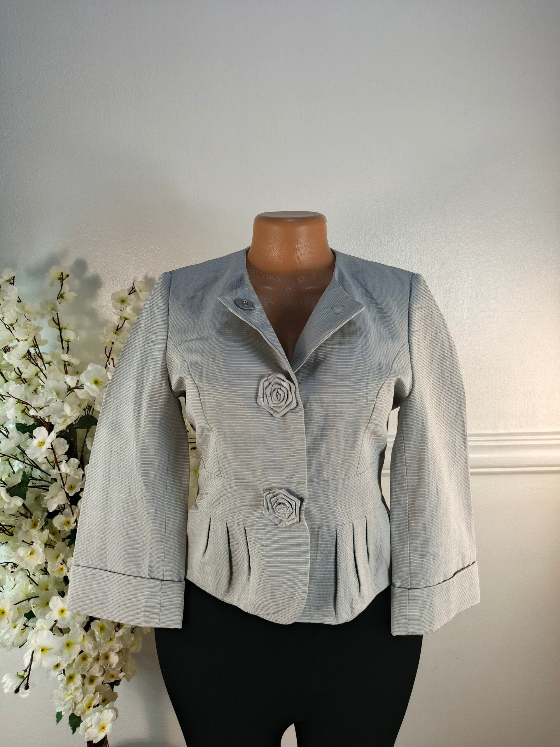 PHASE EIGHT UK SIZE 8 [LENGTH 21 INCHES, GREY] image 0