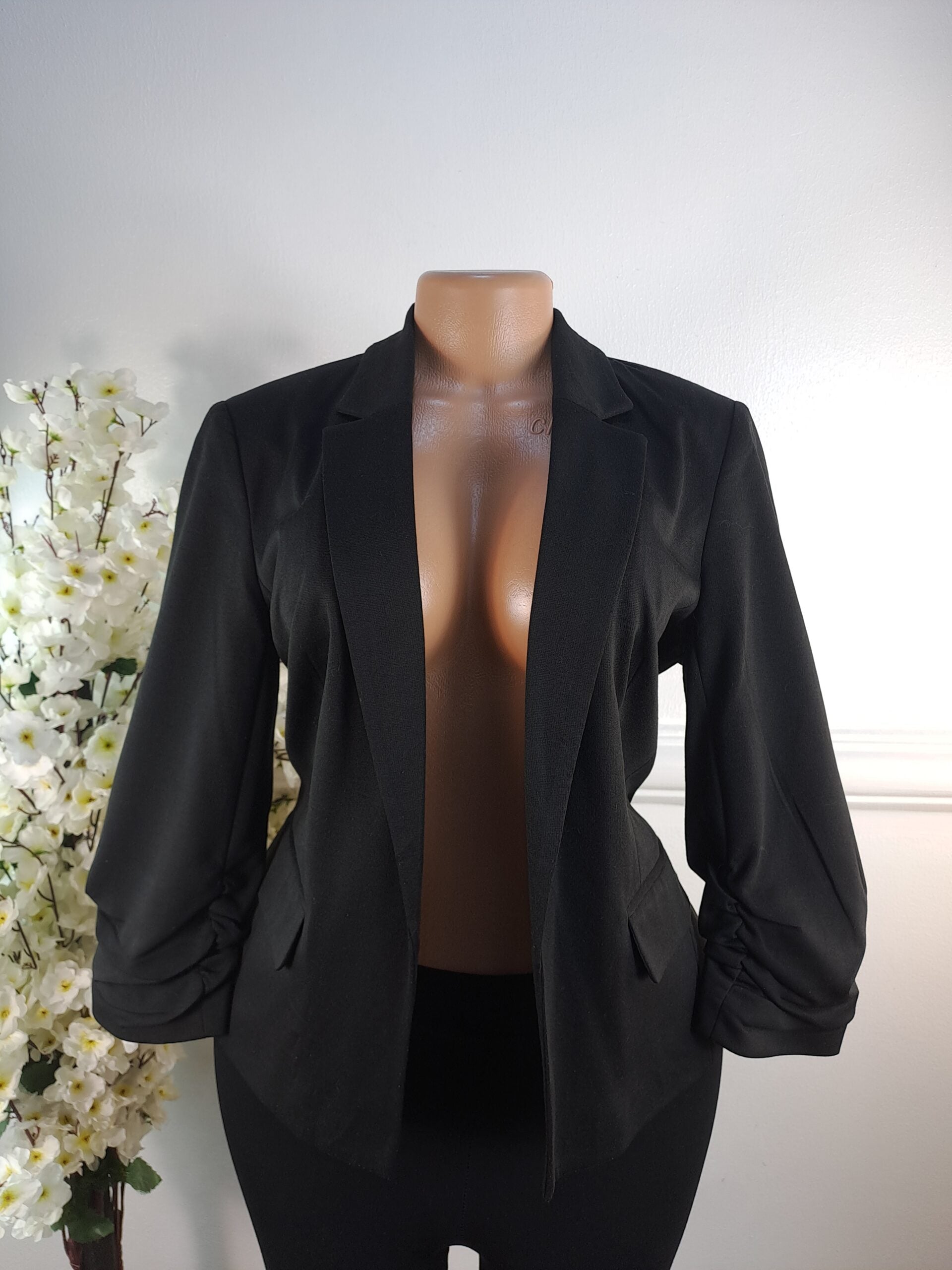 MISS SELFRIDGE UK SIZE 12 [LENGTH 23 INCHES, BLACK] image 0