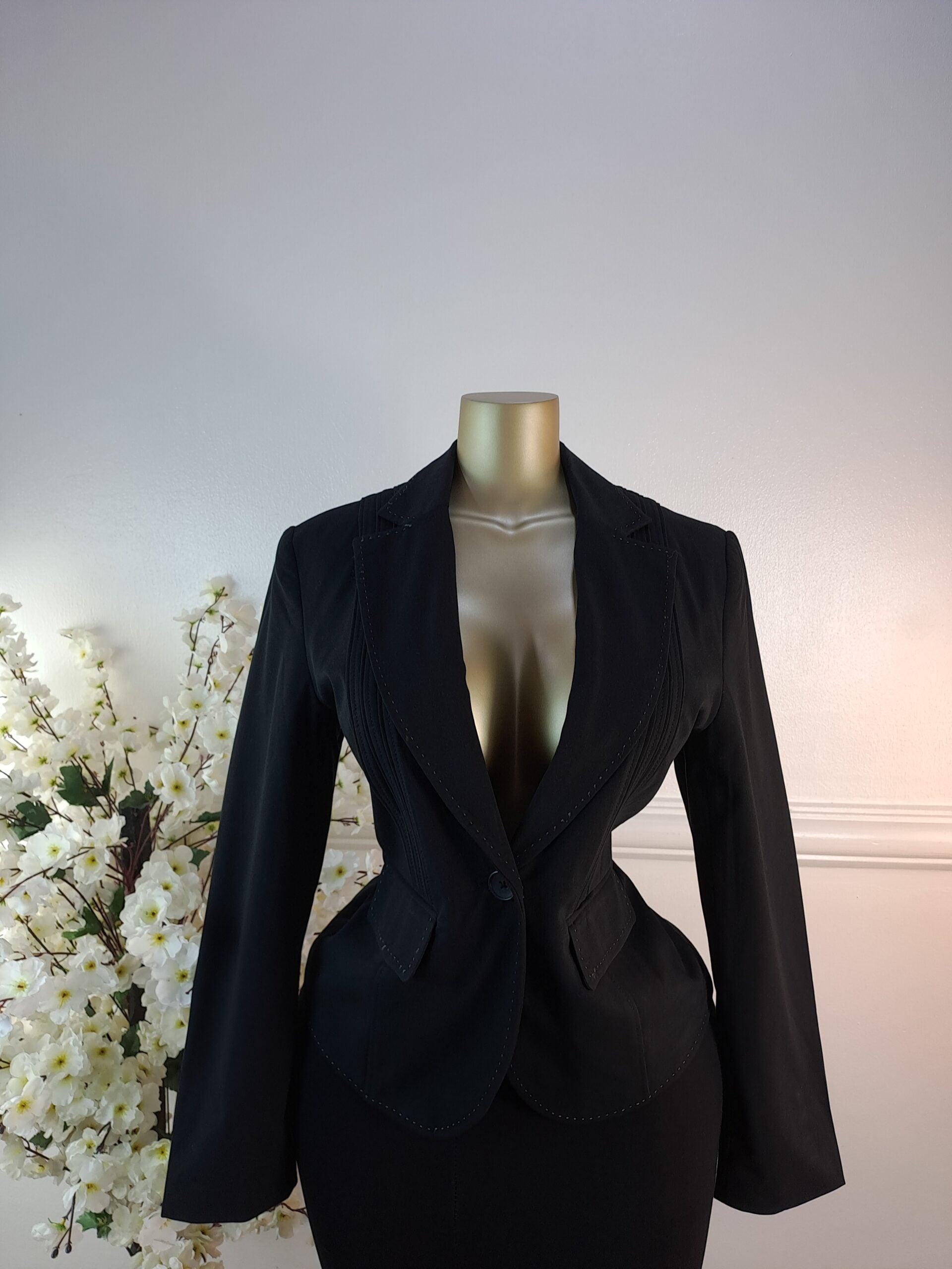 NEXT UK SIZE 12 [LENGTH 25 INCHES, BLACK] image 0