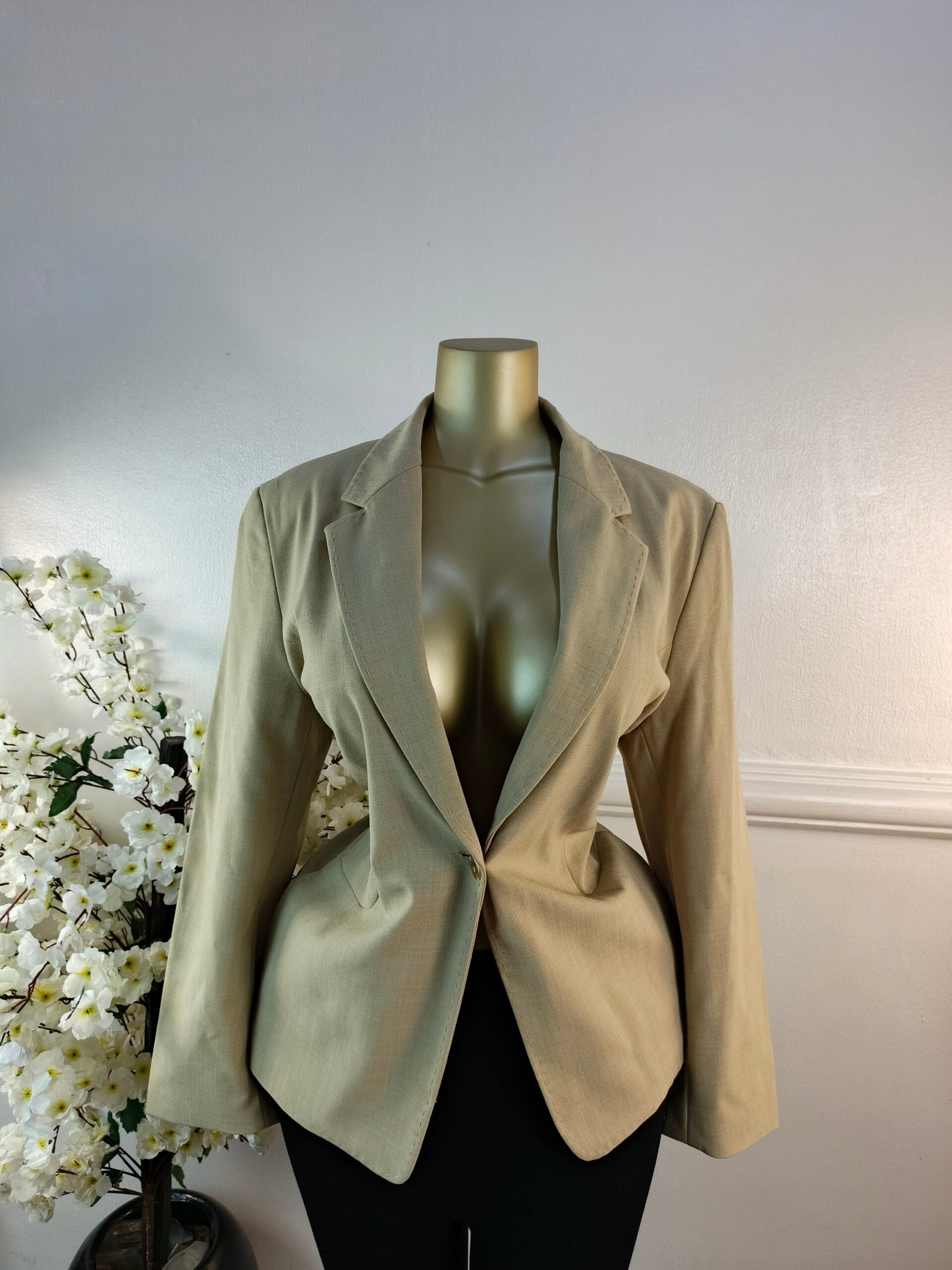 CHOISE UK SIZE 16 [LENGTH 29 INCHES, TAN] image 0