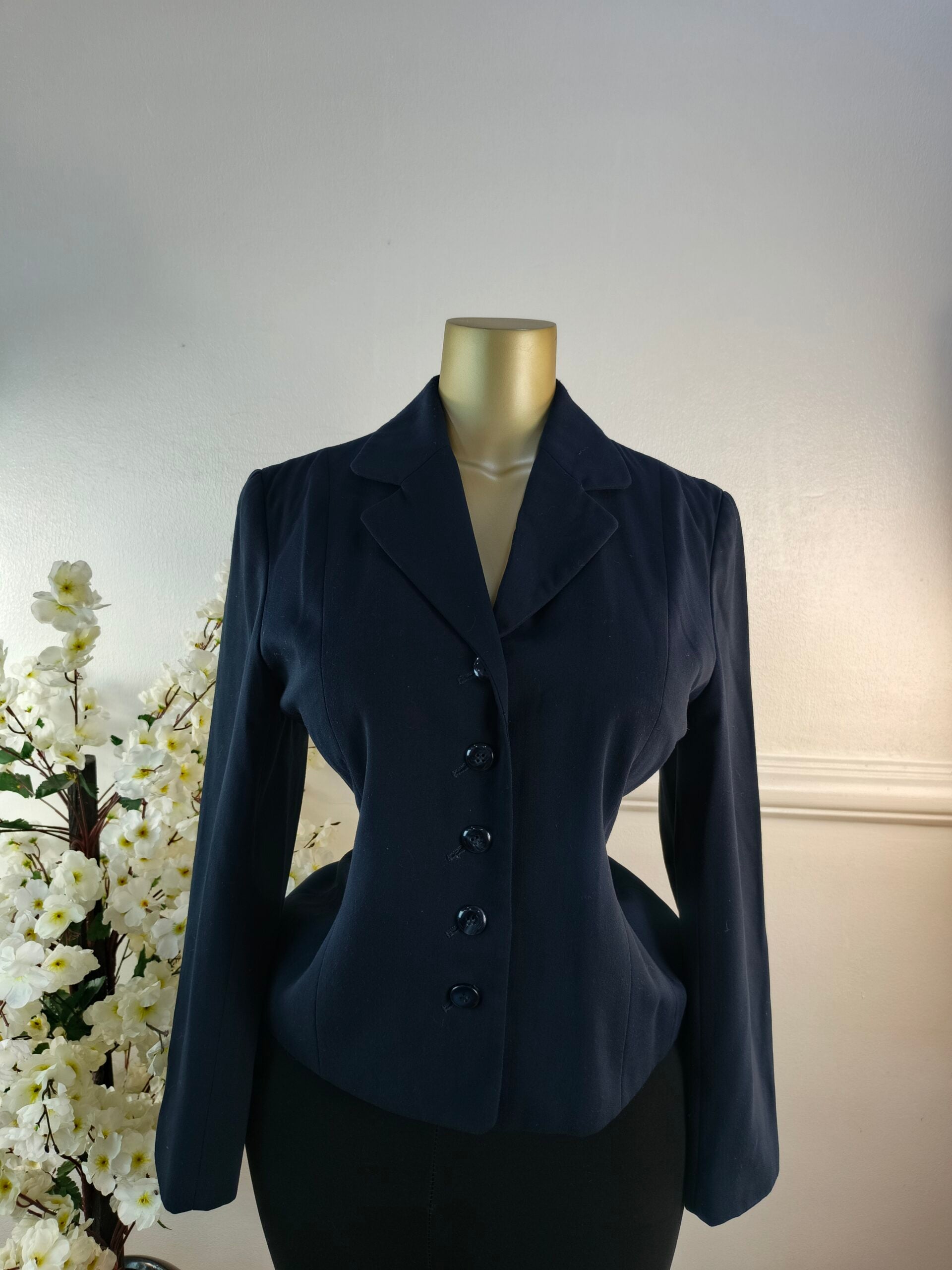 KYZAL BELLINI UK SIZE 12 [LENGTH 24 INCHES, NAVY BLUE] image 0