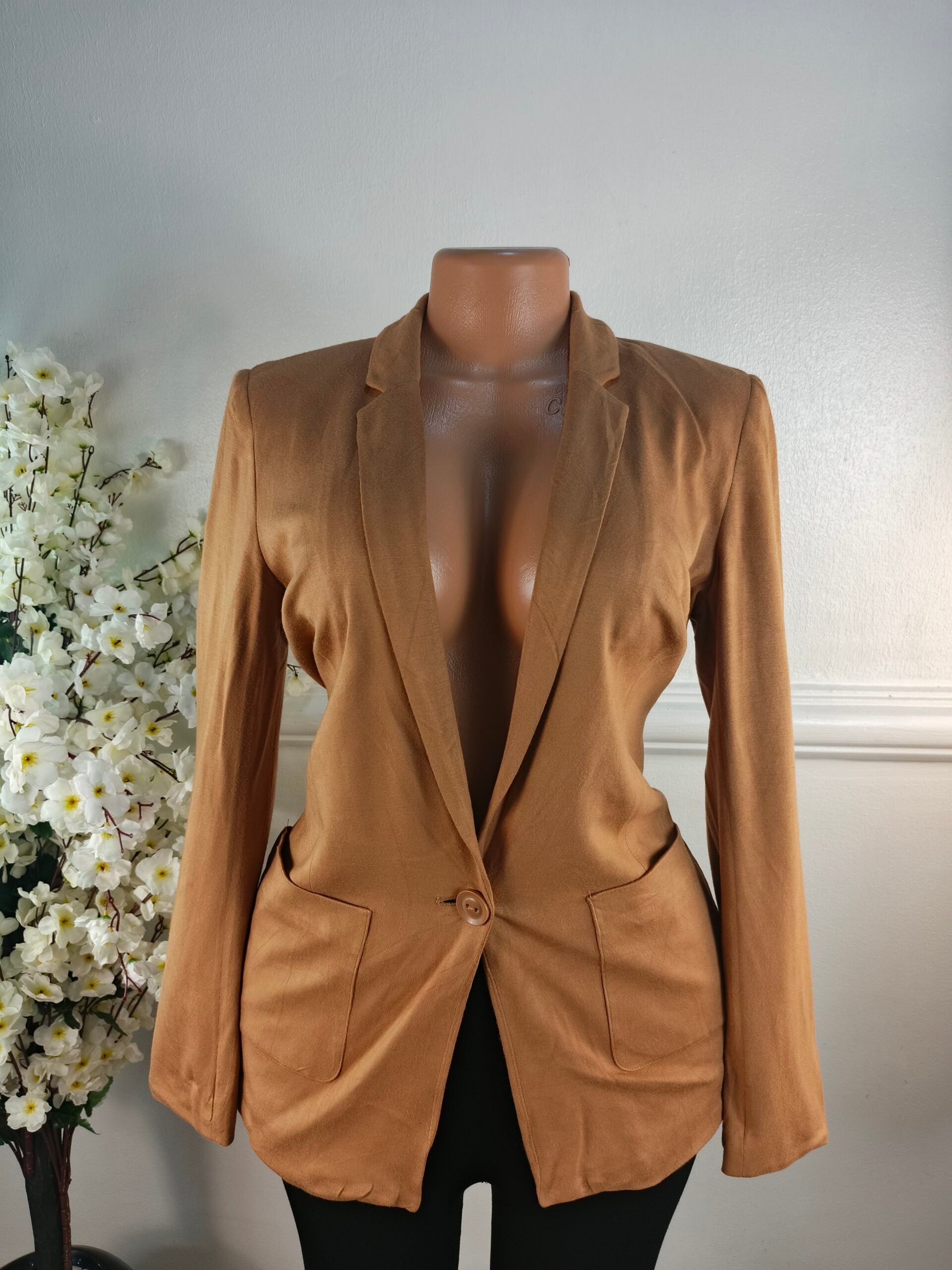 OASIS UK SIZE 8 [LENGHT 29 INCHES, COTTON BROWN] image 0