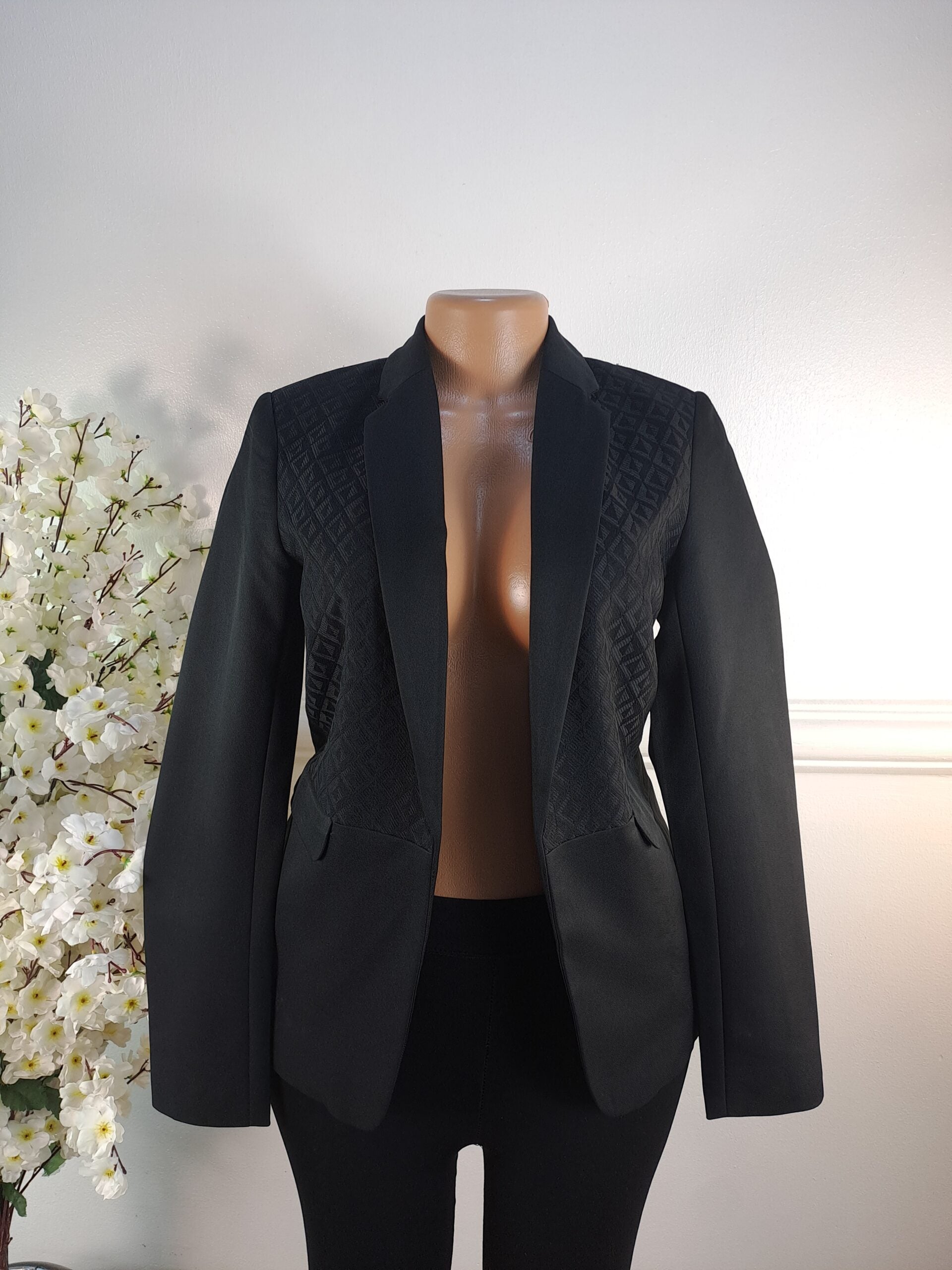 DOROTHY PERKINS UK SIZE 8 [LENGTH 27 INCHES, BLACK] image 0