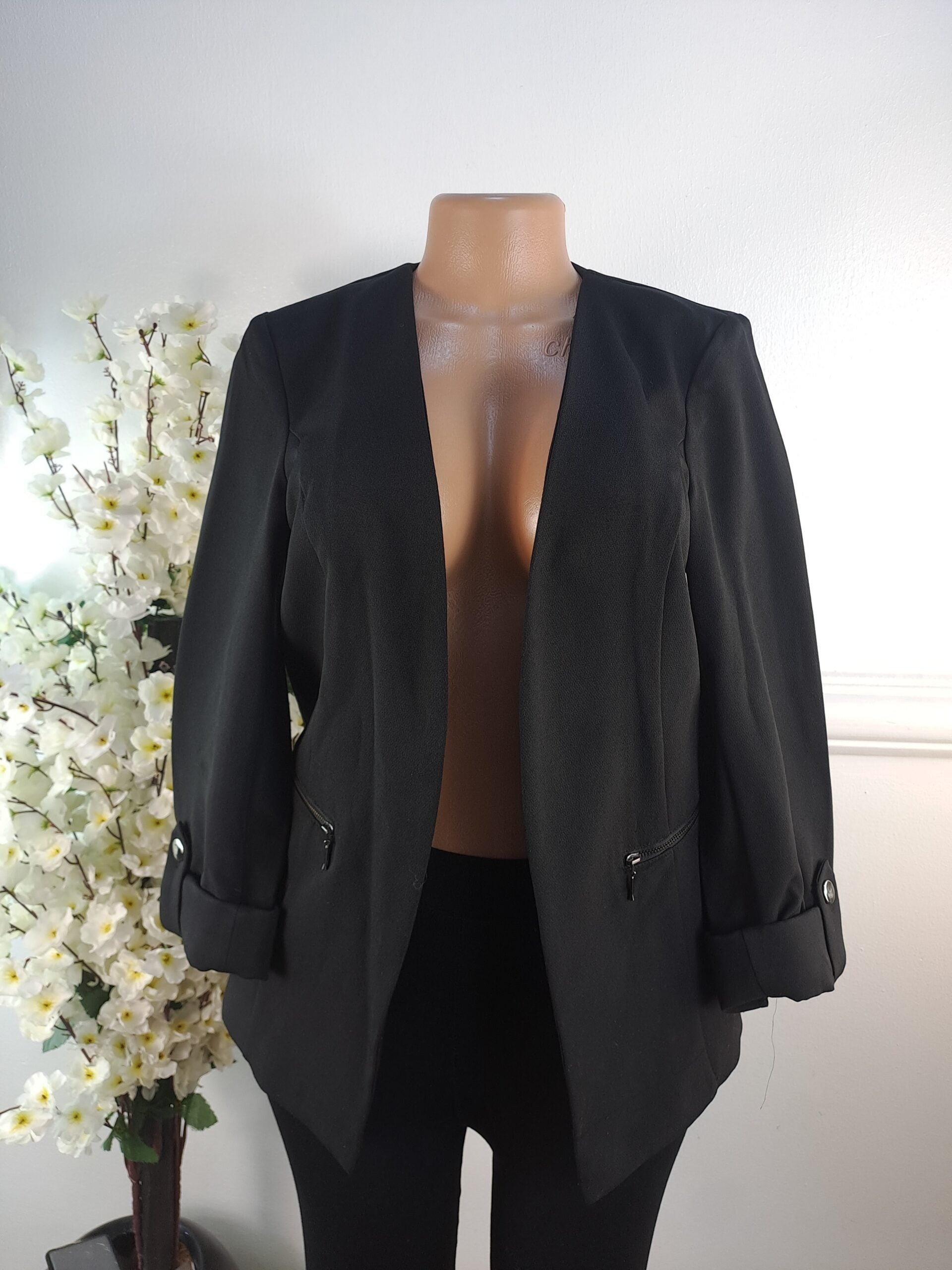 PRIMARK UK SIZE 10 [LENGTH 27 INCHES, BLACK] image 0