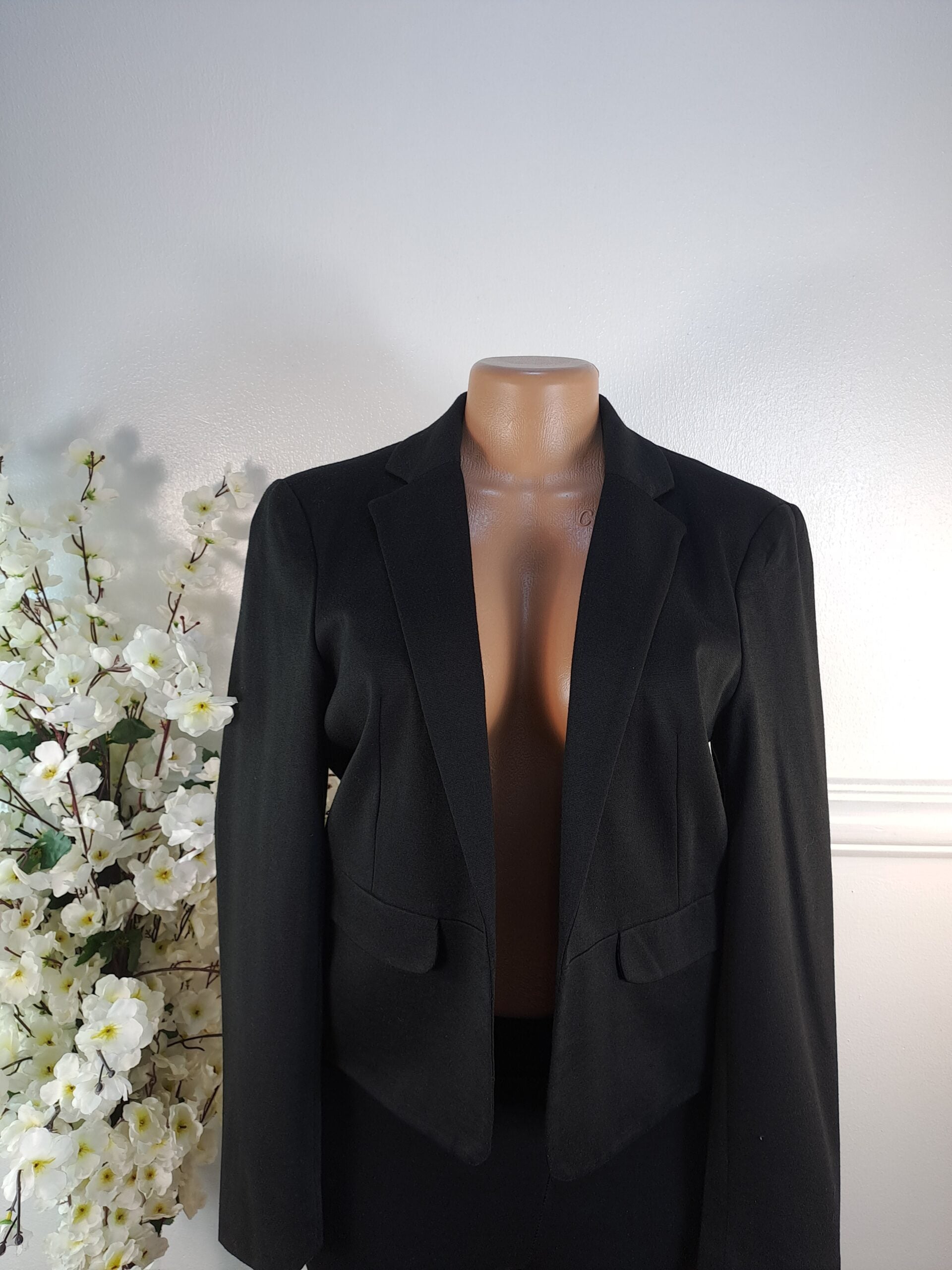 MISS SELFRIDGE UK SIZE 10 [LENGTH 22 INCHES, BLACK] image 0