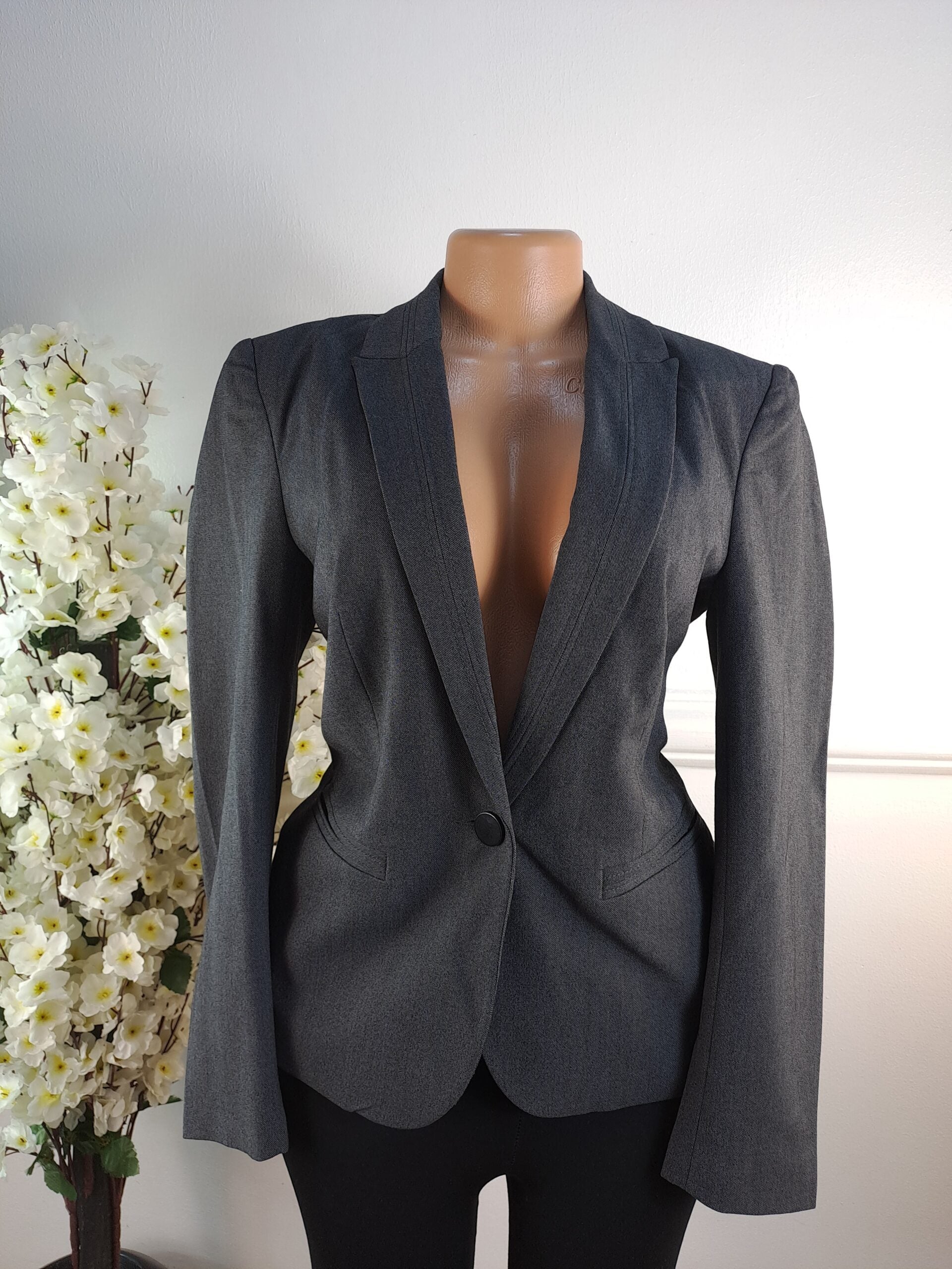 M&amp;S UK SIZE 10 [LENGTH 26 INCHES, GREY] image 0