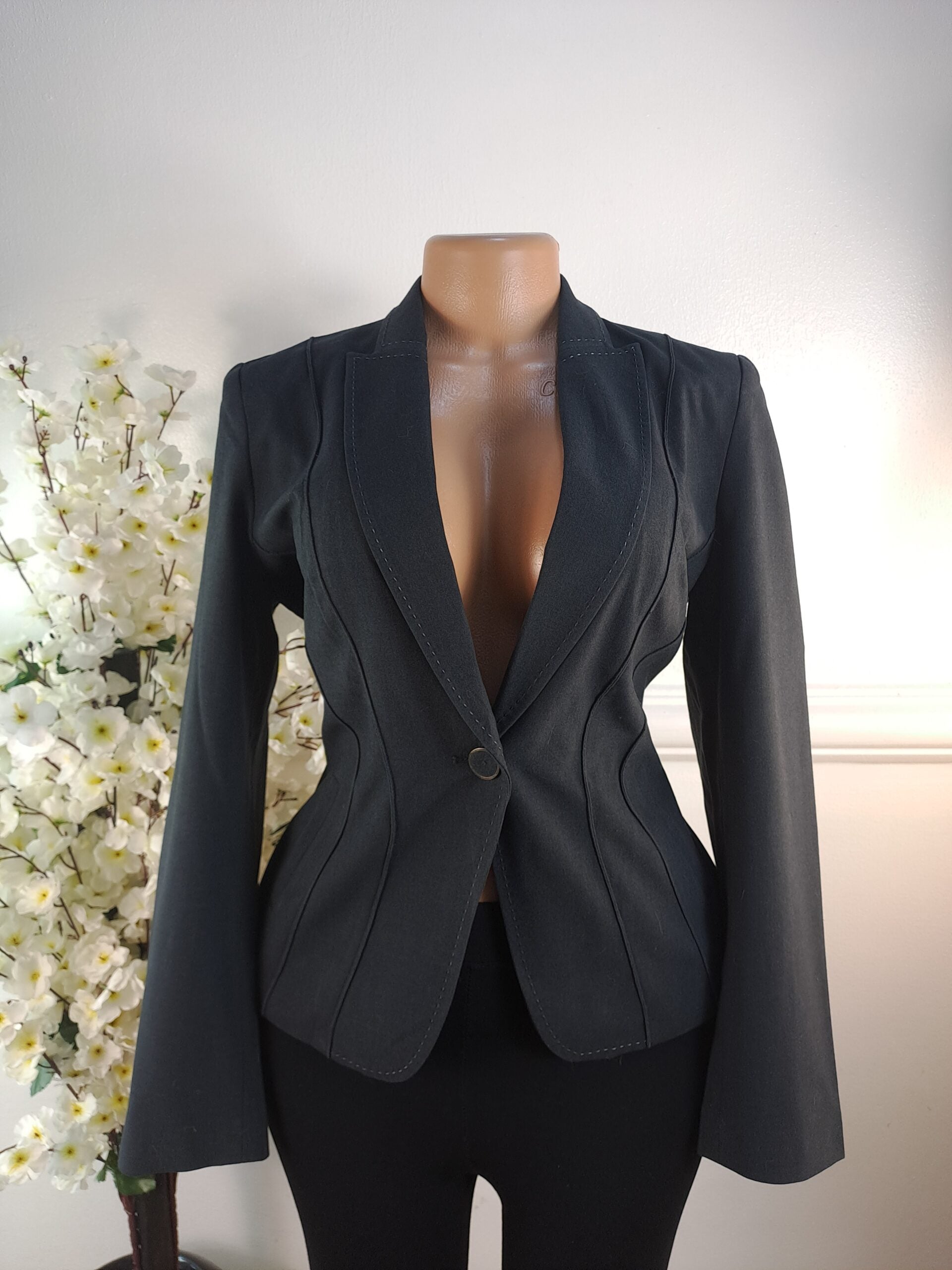 M&amp;S WOMAN UK SIZE 10 [LENGTH 25 INCHES, ASH] image 0