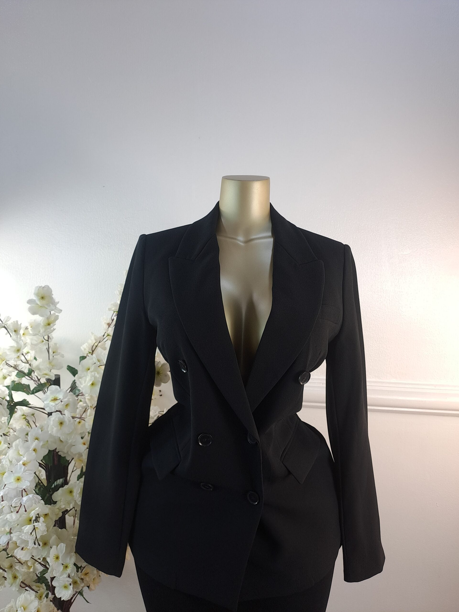 ZARA UK SIZE 12 [LENGTH 30 INCHES, BLACK] image 0