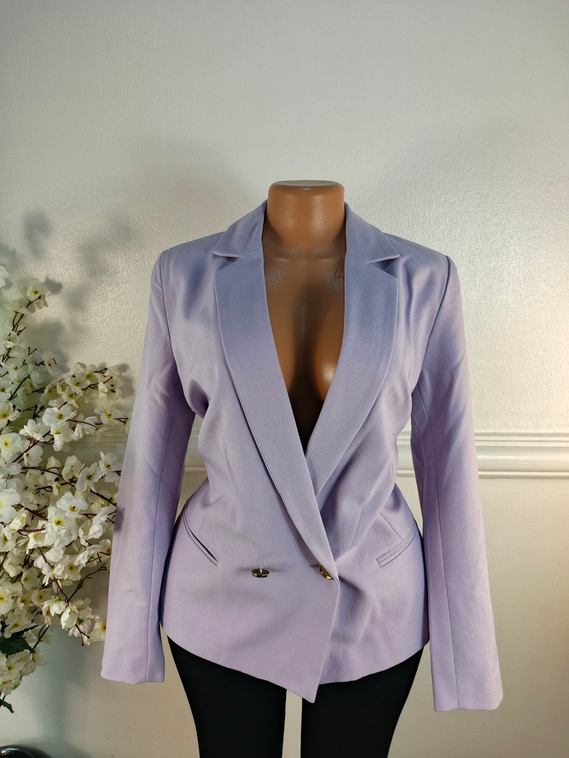 RIVER ISLAND UK SIZE 12 [LENGTH 27 INCHES, ONION PURPLE] image 0