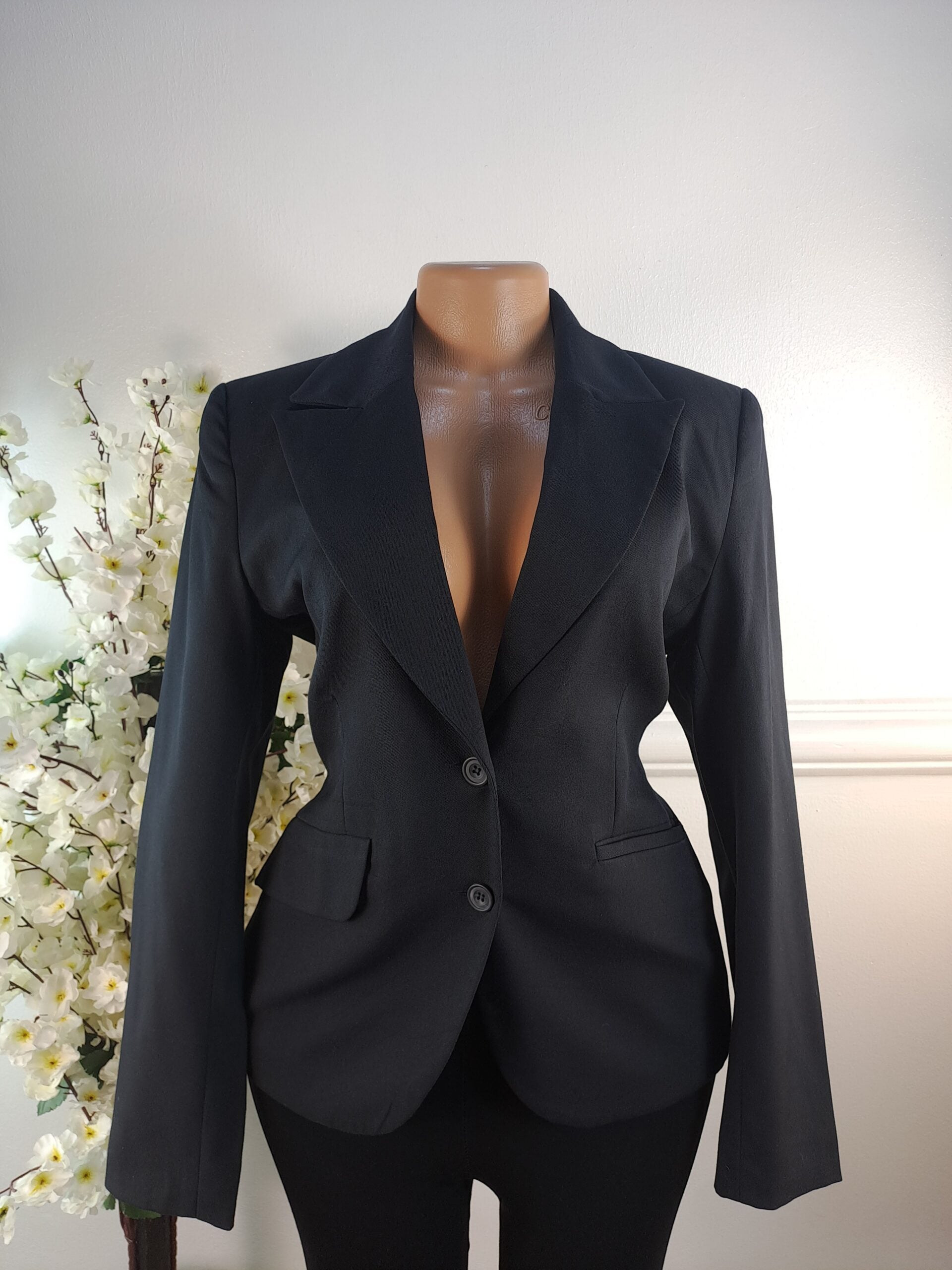 HENNES UK SIZE 10 [LENGTH 26 INCHES, NAVY BLUE] image 0