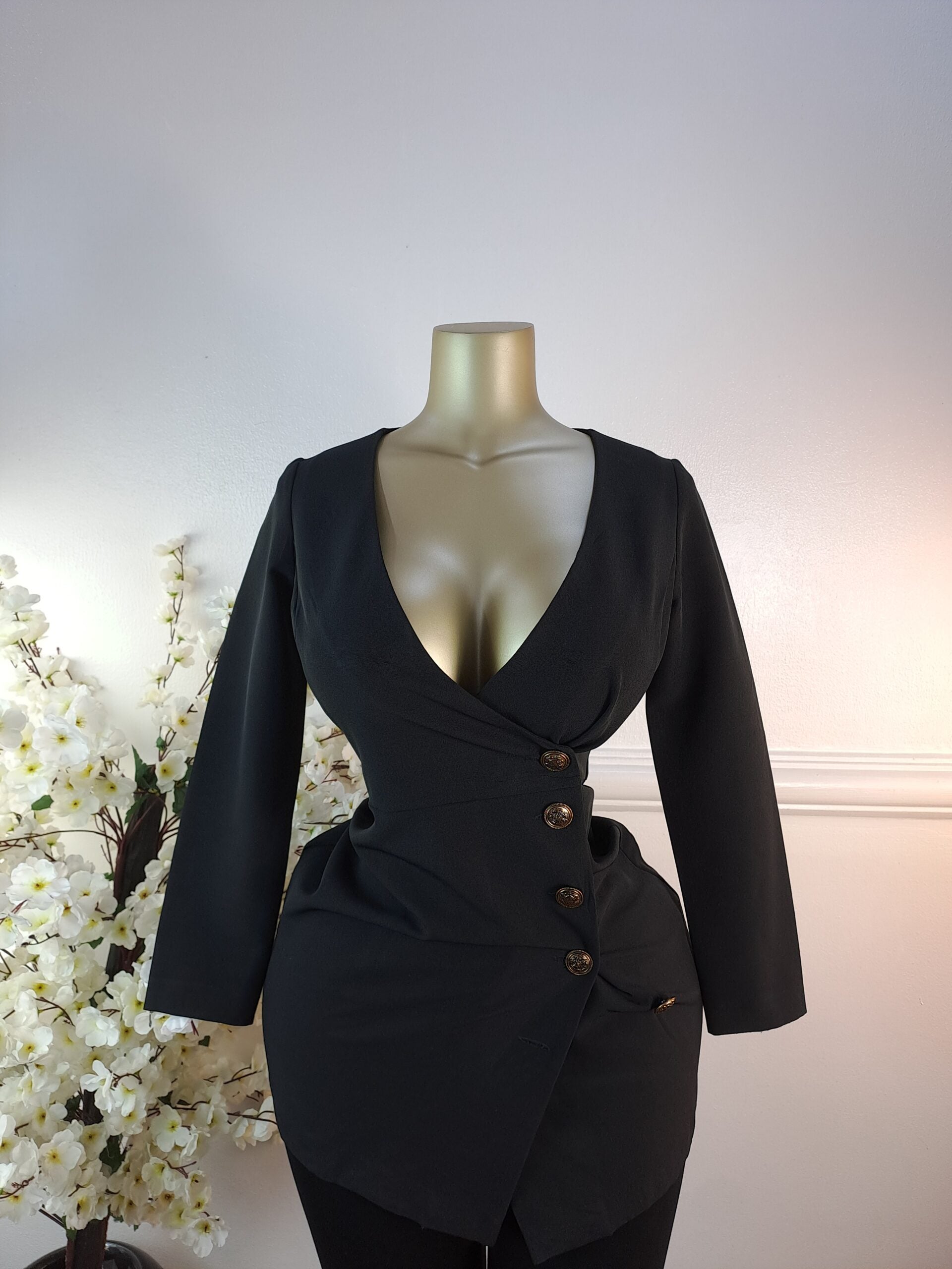 PETITE UK SIZE 6 [LENGTH 31 INCHES, BLACK] image 0