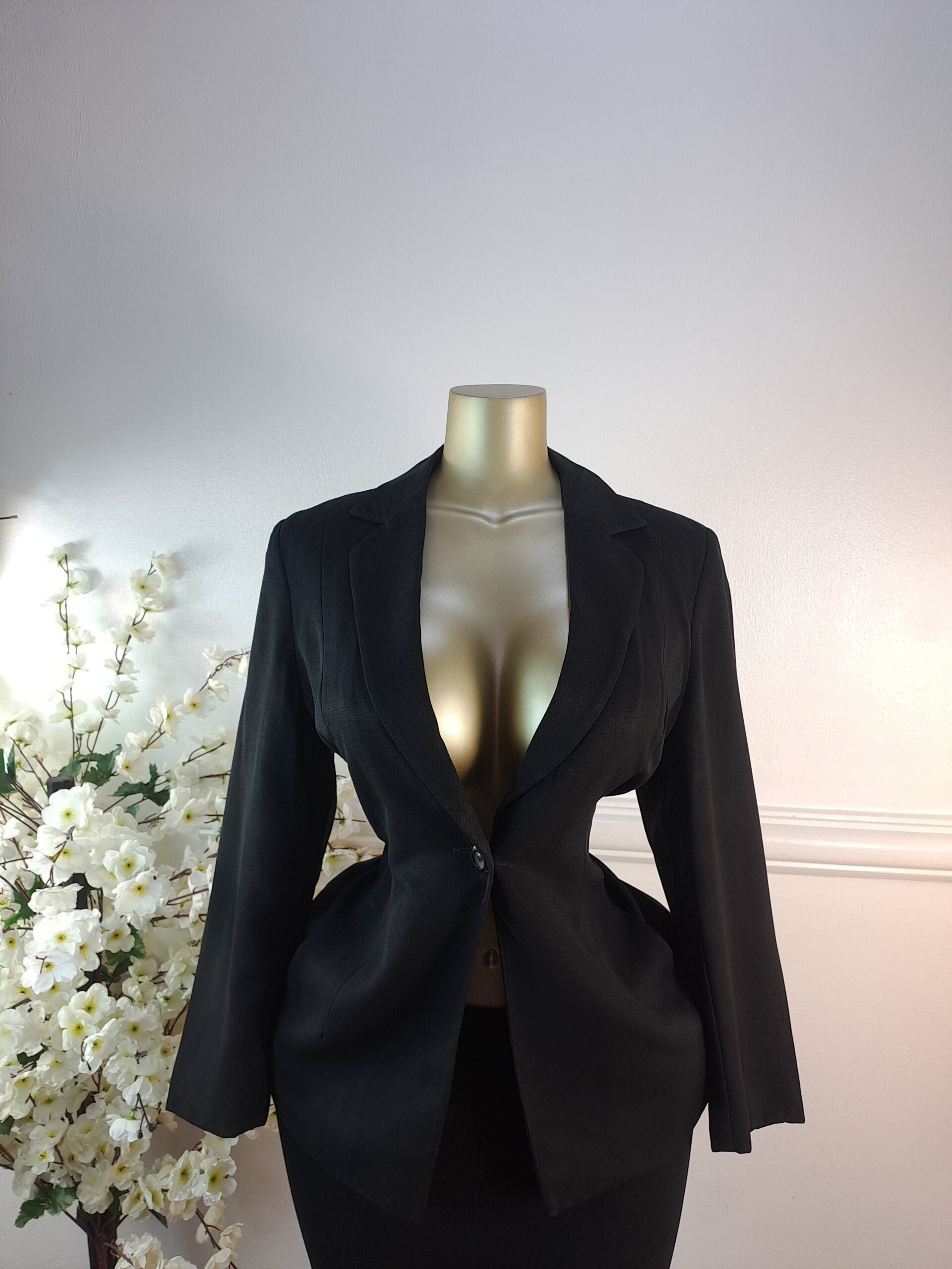 WOOL WORTHS UK SIZE 12 [LENGTH 26 INCHES, BLACK] image 0
