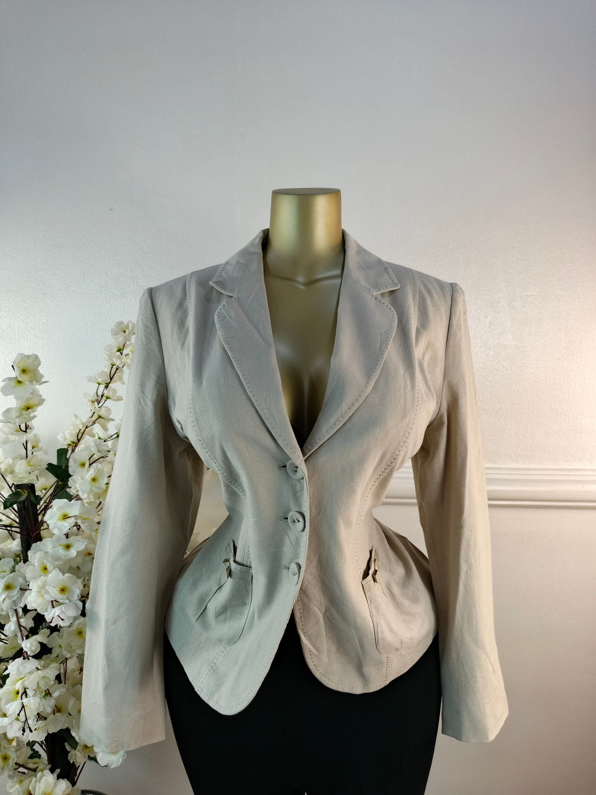 MARK &amp; SPENCER UK SIZE 16 [LENGTH 25 INCHES, NUDE] image 0