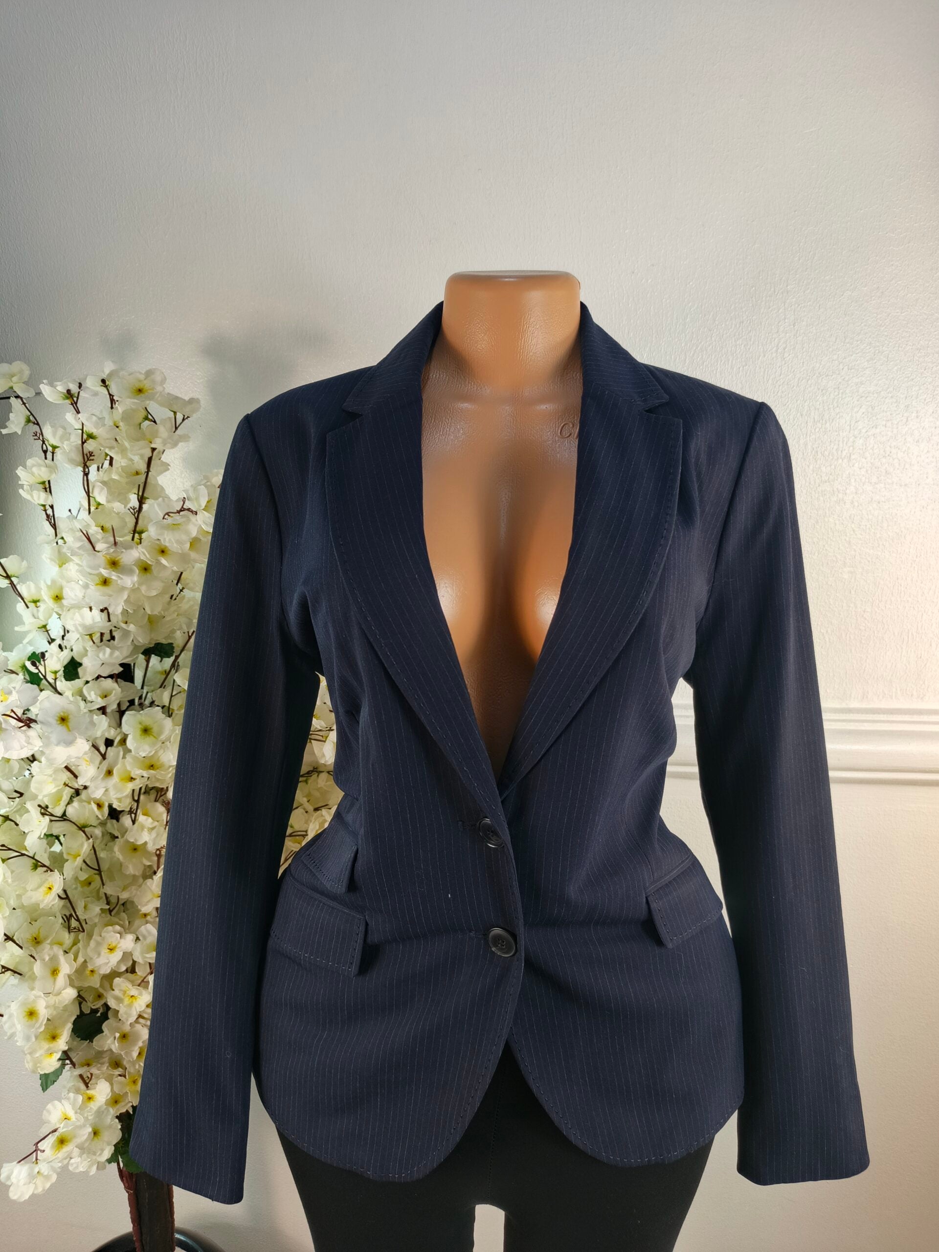 BIANCA UK SIZE 12 [LENGTH 28 INCHES, NAVY BLUE] image 0