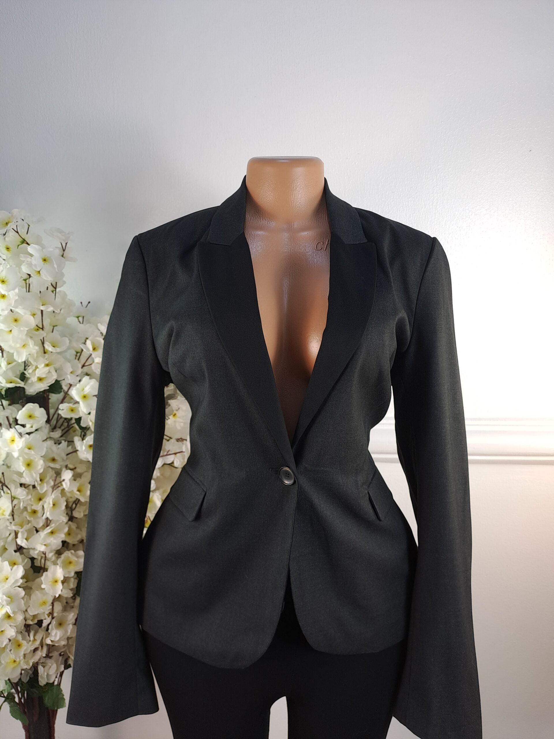 CAMAIEU UK SIZE 12 [LENGTH 25 INCHES, GREY] image 0