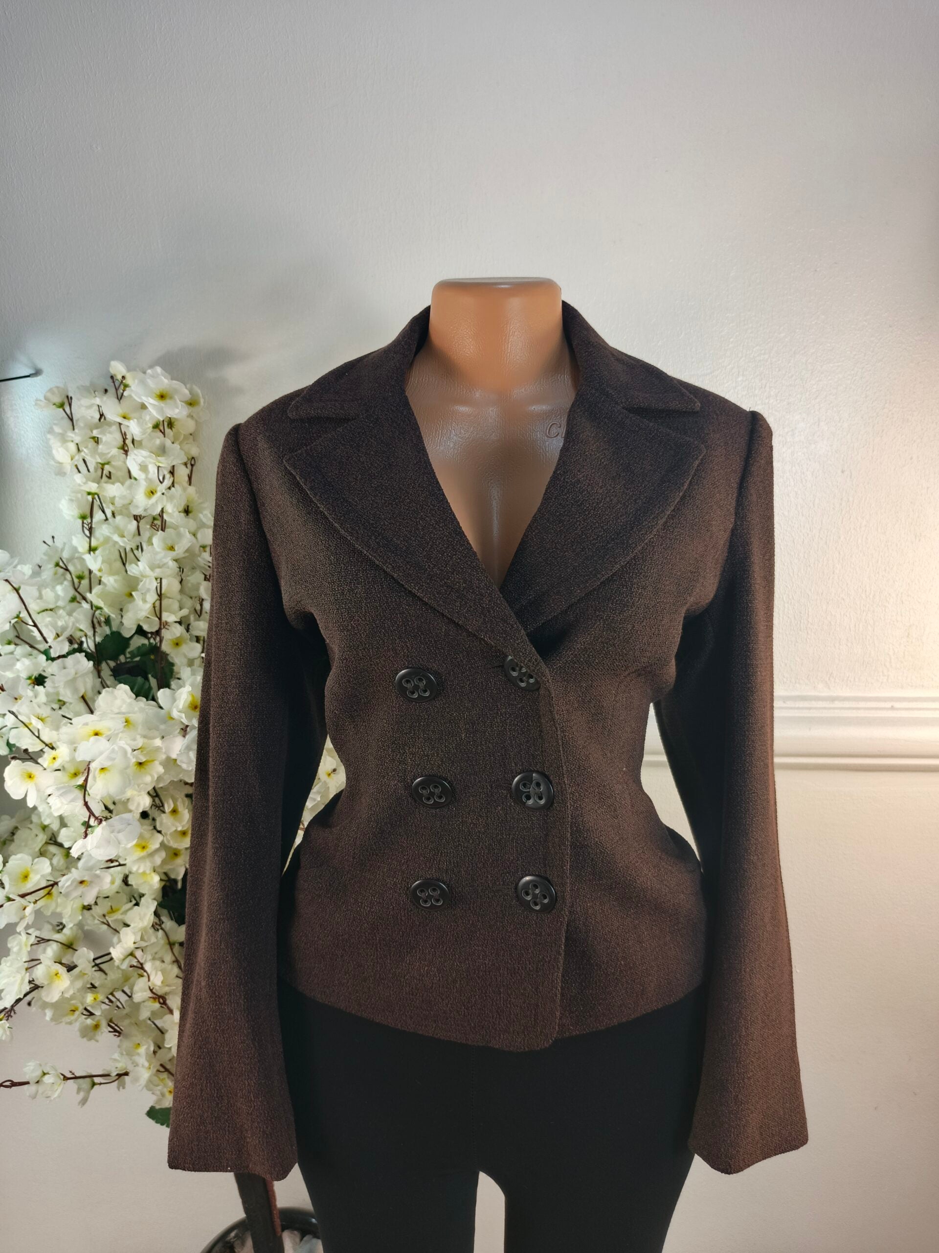 MARK &amp; SPENCER UK SIZE 12 [LENGHT 22 INCHES, BROWN] image 0