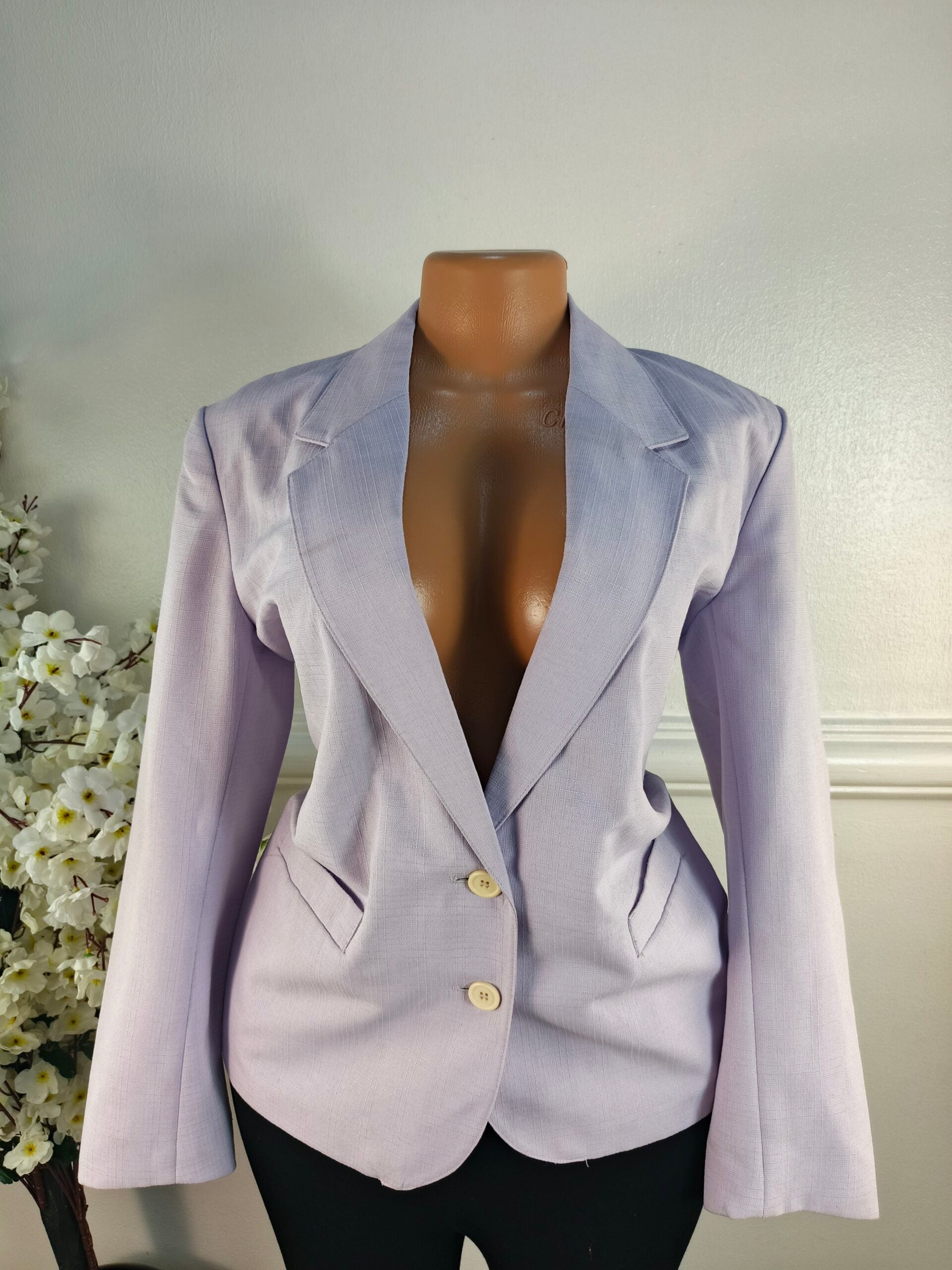 BLAZER UK SIZE 12 [LENGHT 25 INCHES, ONION PURPLE] image 0