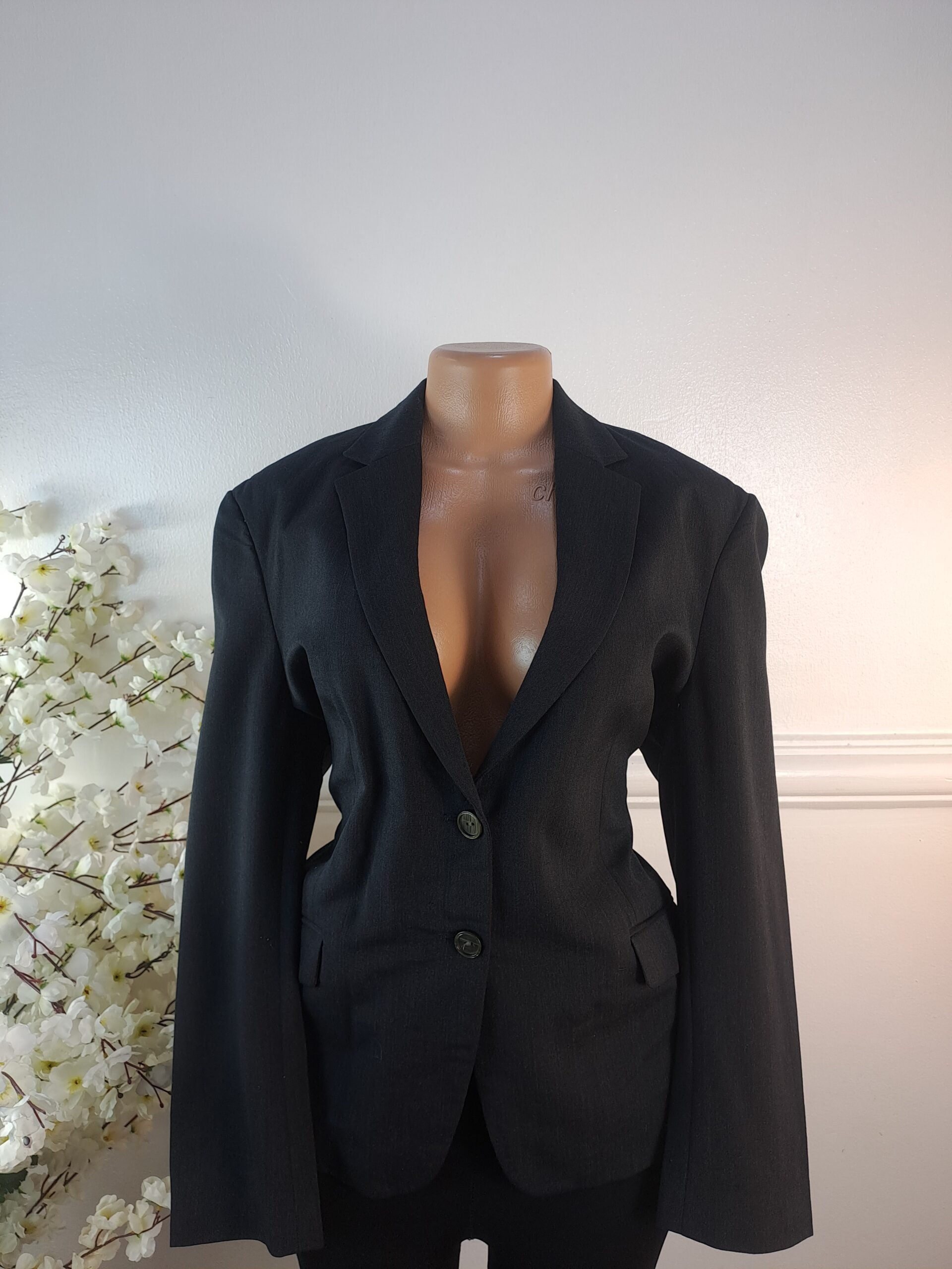 BROOKS TAVERNER UK SIZE 16 [LENGTH 27 INCHES, BLACK] image 0