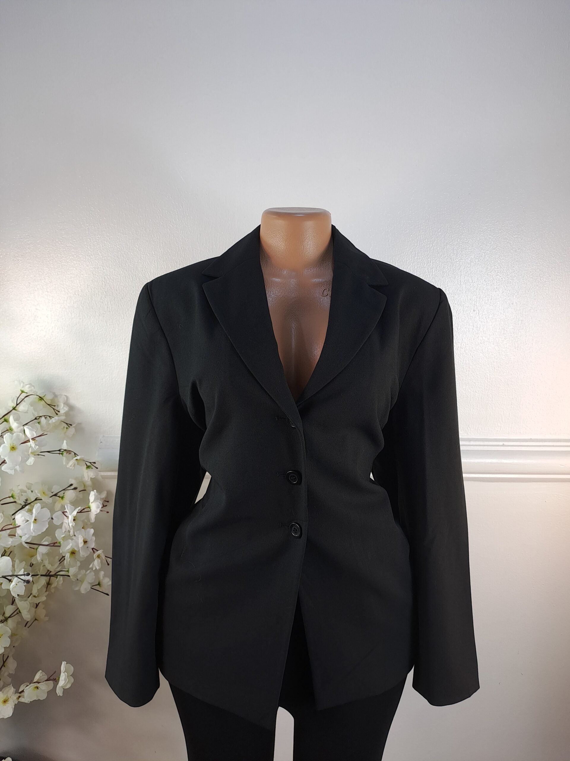 MARKS &amp; SPENCER UK SIZE 18 [LENGTH 28 INCHES, BLACK] image 0