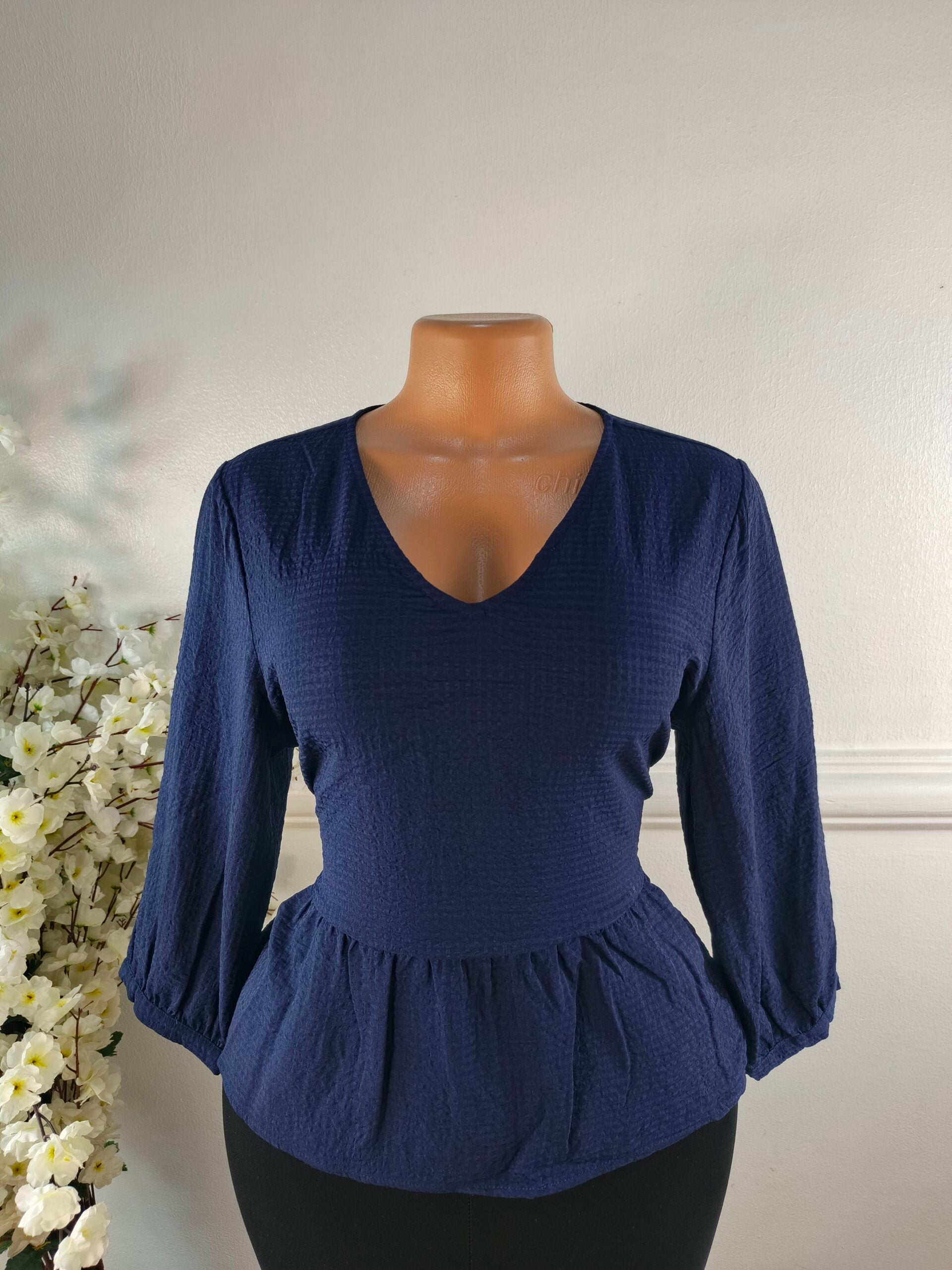 ONLY UK SIZE 12 [NAVY BLUE] image 0