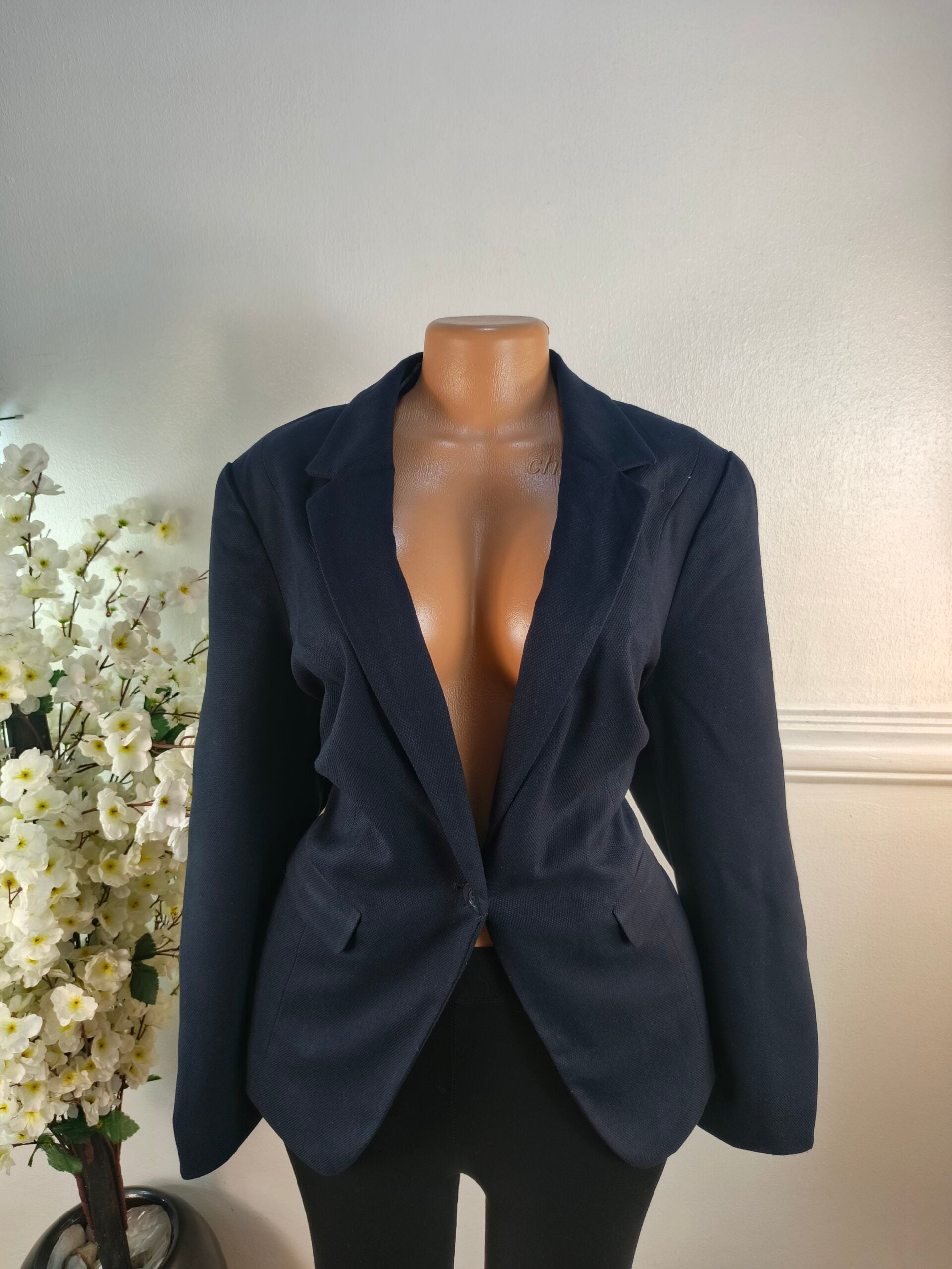 PAPAYA UK SIZE 20 [LENGTH 28 INCHES, NAVY BLUE] image 0