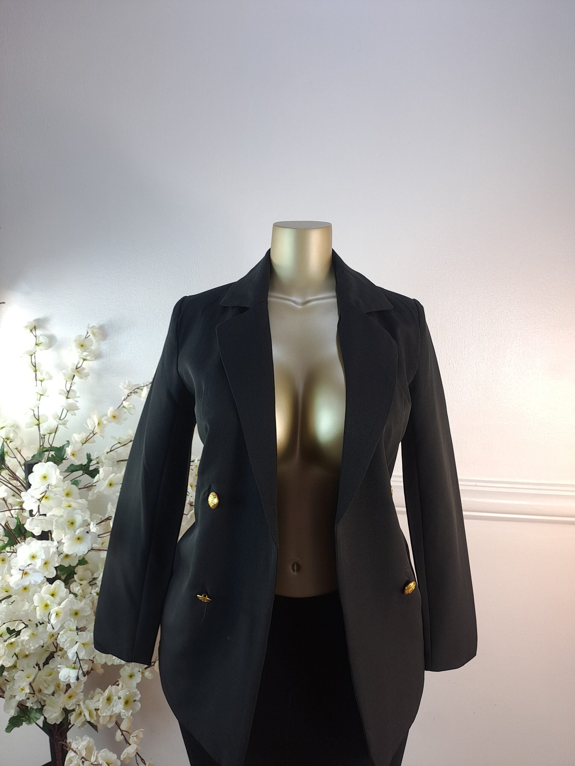 I SAW IT FIRST UK SIZE 6 [LENGTH 30 INCHES, BLACK] image 0