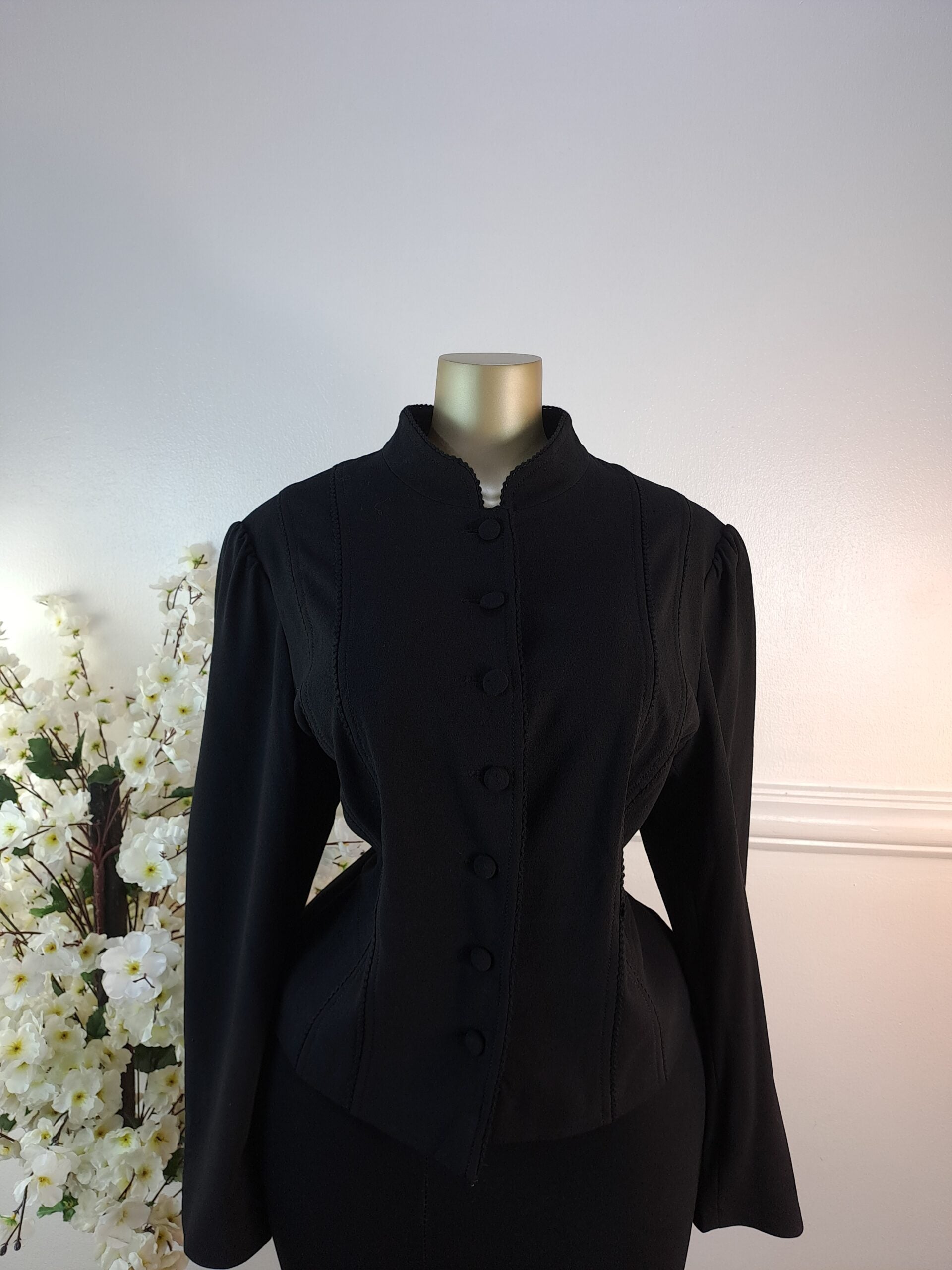 MARK &amp; SPENCER UK SIZE 22 [LENGTH 25 INCHES, BLACK] image 0