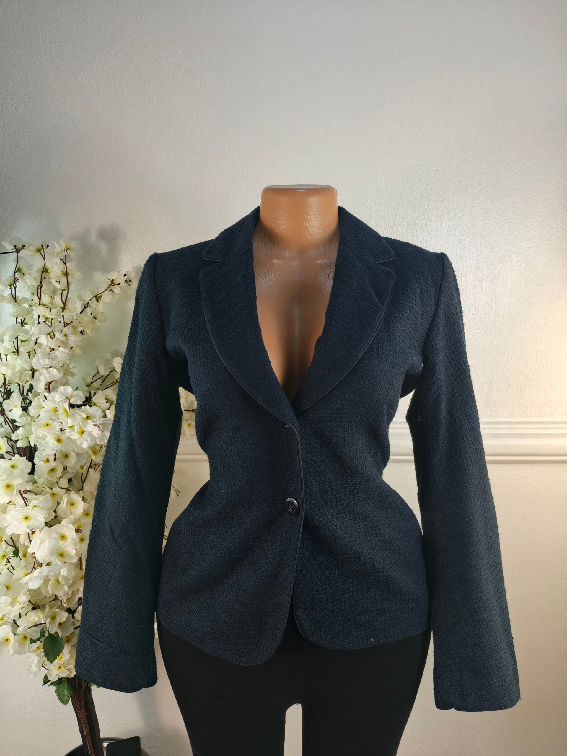 BLAZER UK SIZE 10 [LENGHT 25 INCHES, NAVY BLUE] image 0