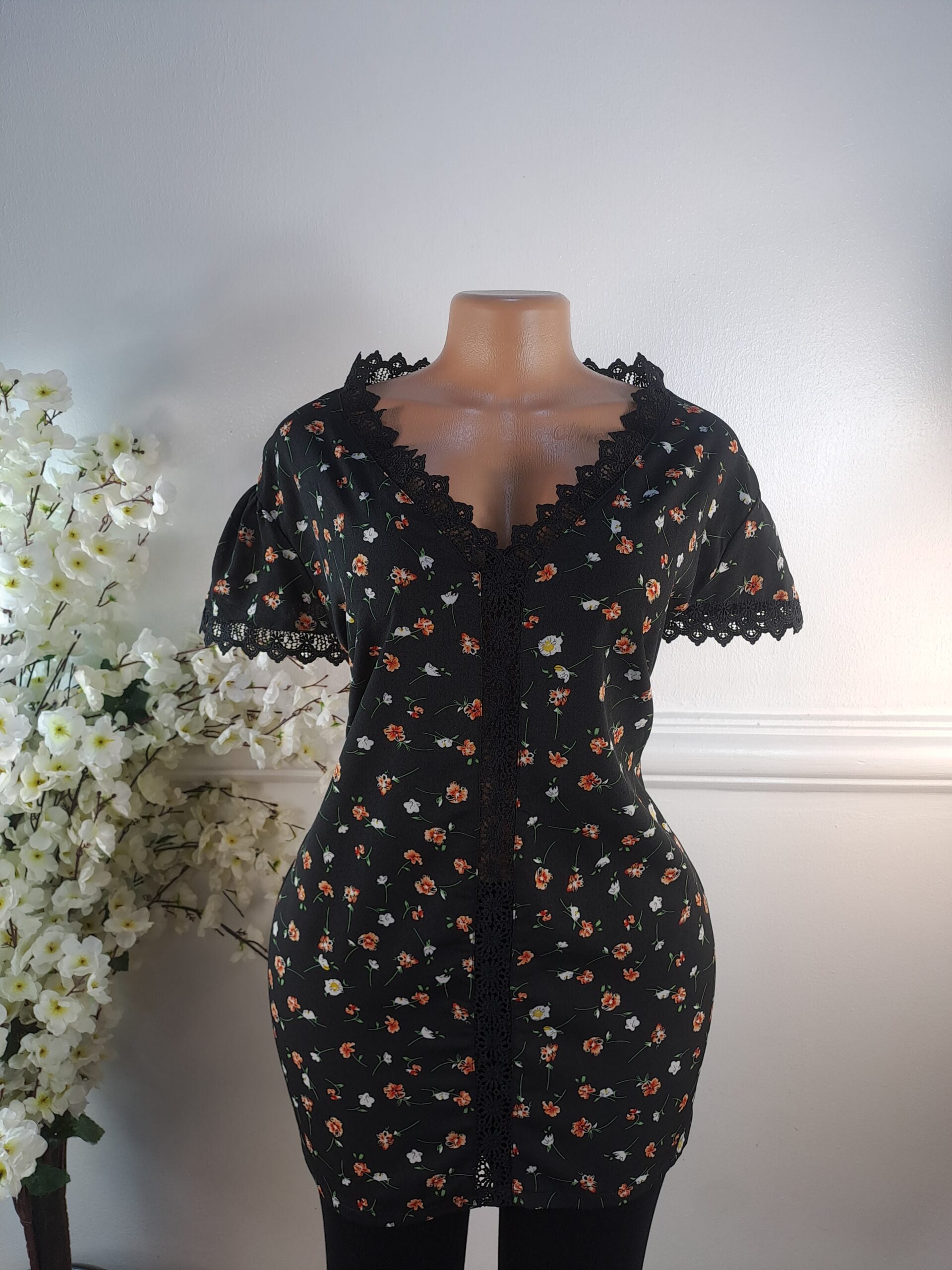 SHEIN CURVE UK SIZE 24 [BLACK] image 0