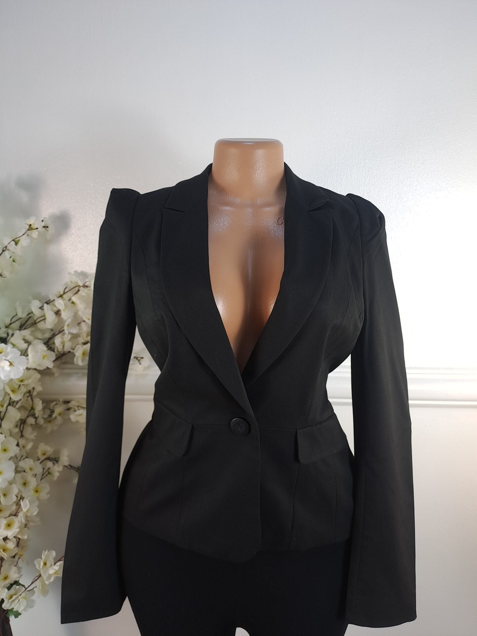 WAREHOUSE UK SIZE 6 [LENGHT 22 INCHES, BLACK] image 0