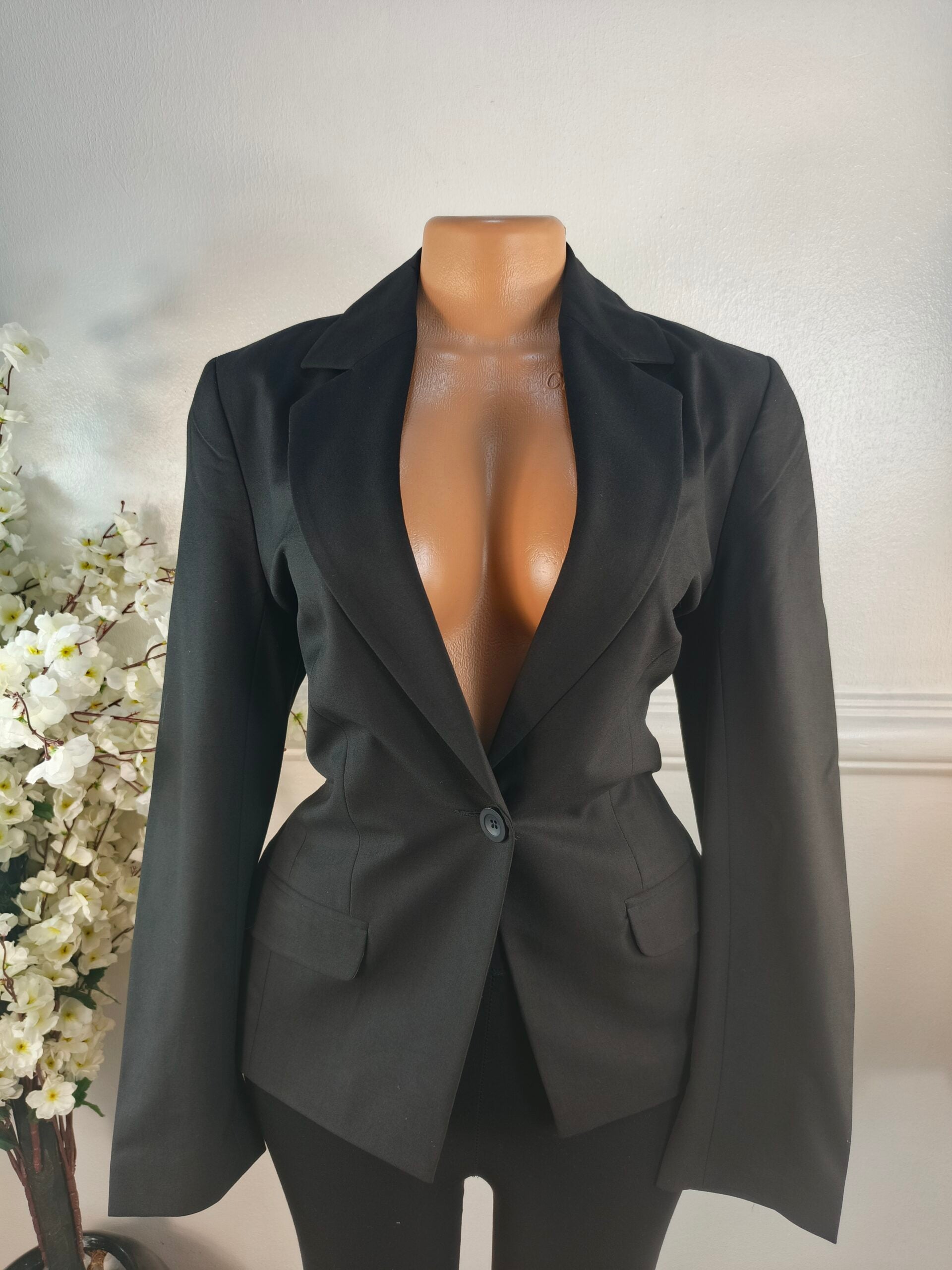 WAREHOUSE UK SIZE 10 [LENGHT 25 INCHES, BLACK] image 0