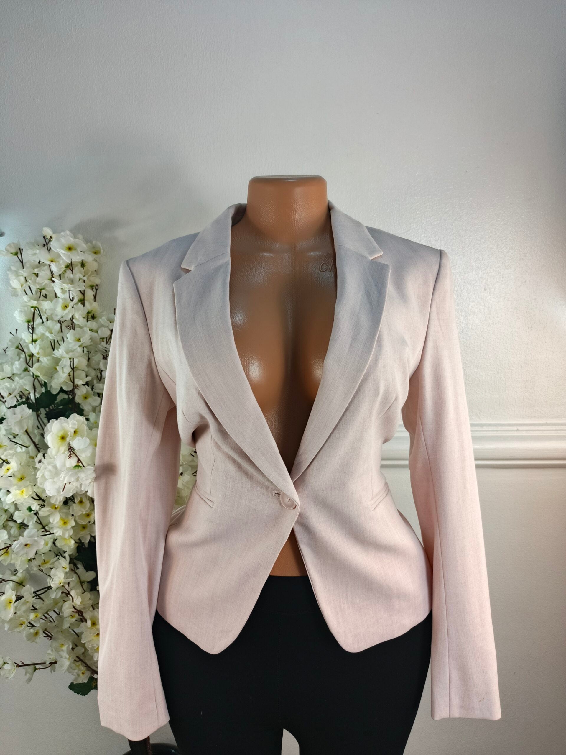 H&amp;M UK SIZE 10 [LENGHT 20 INCHES, BABY PINK] image 0