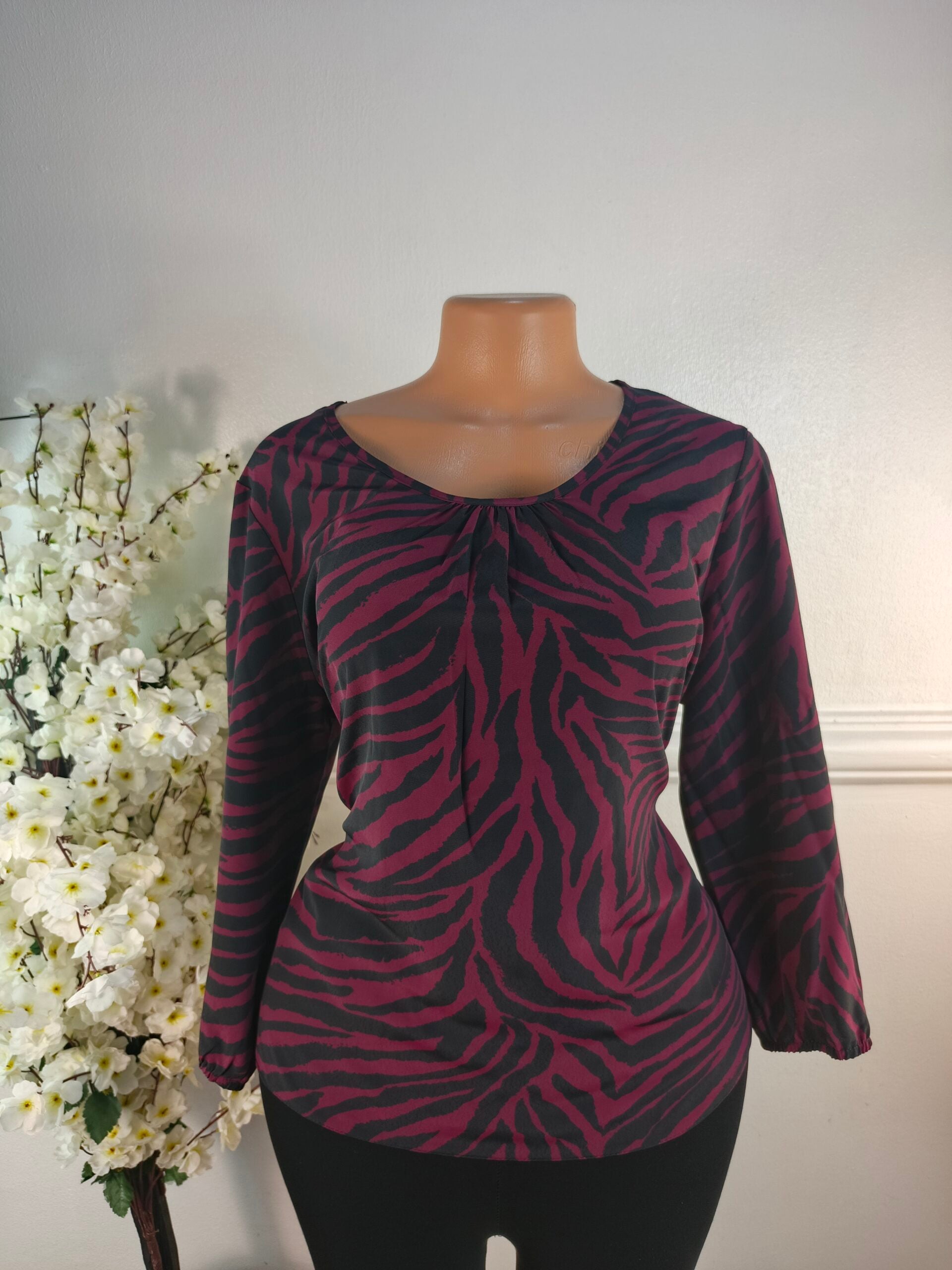 BASSINI UK SIZE 14 [WINE] image 0
