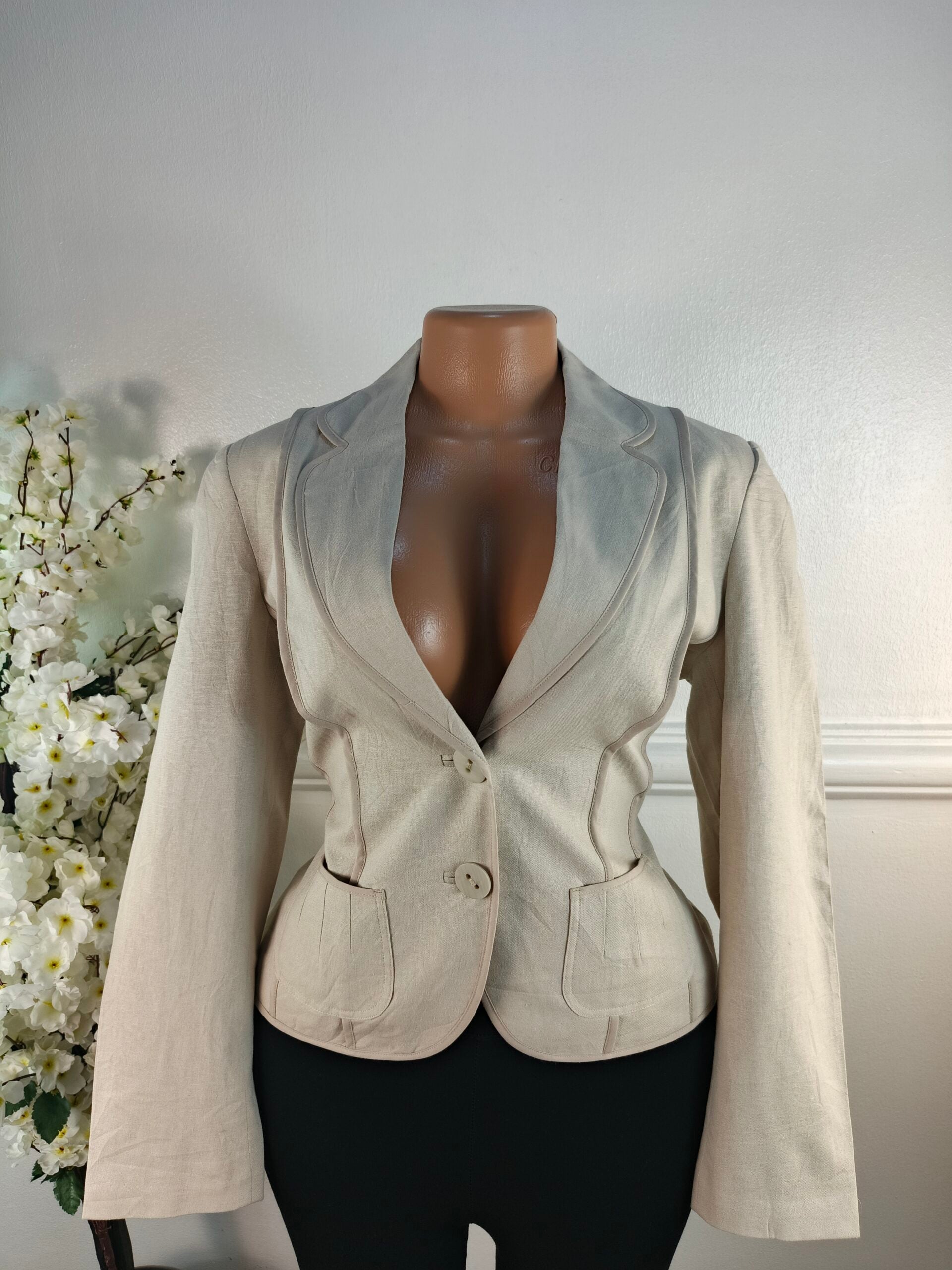 MARK &amp;SPENCER UK SIZE 12 [LENGHT 23 INCHES, COTTON BROWN] image 0